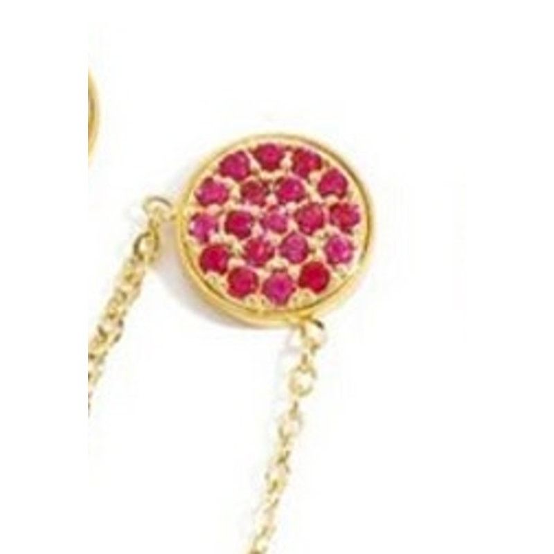 Other Ramla Lola Birthstone Necklace 14 K Gold Plated - July/ Ruby Size ONE SIZE - 2 Thumbnail