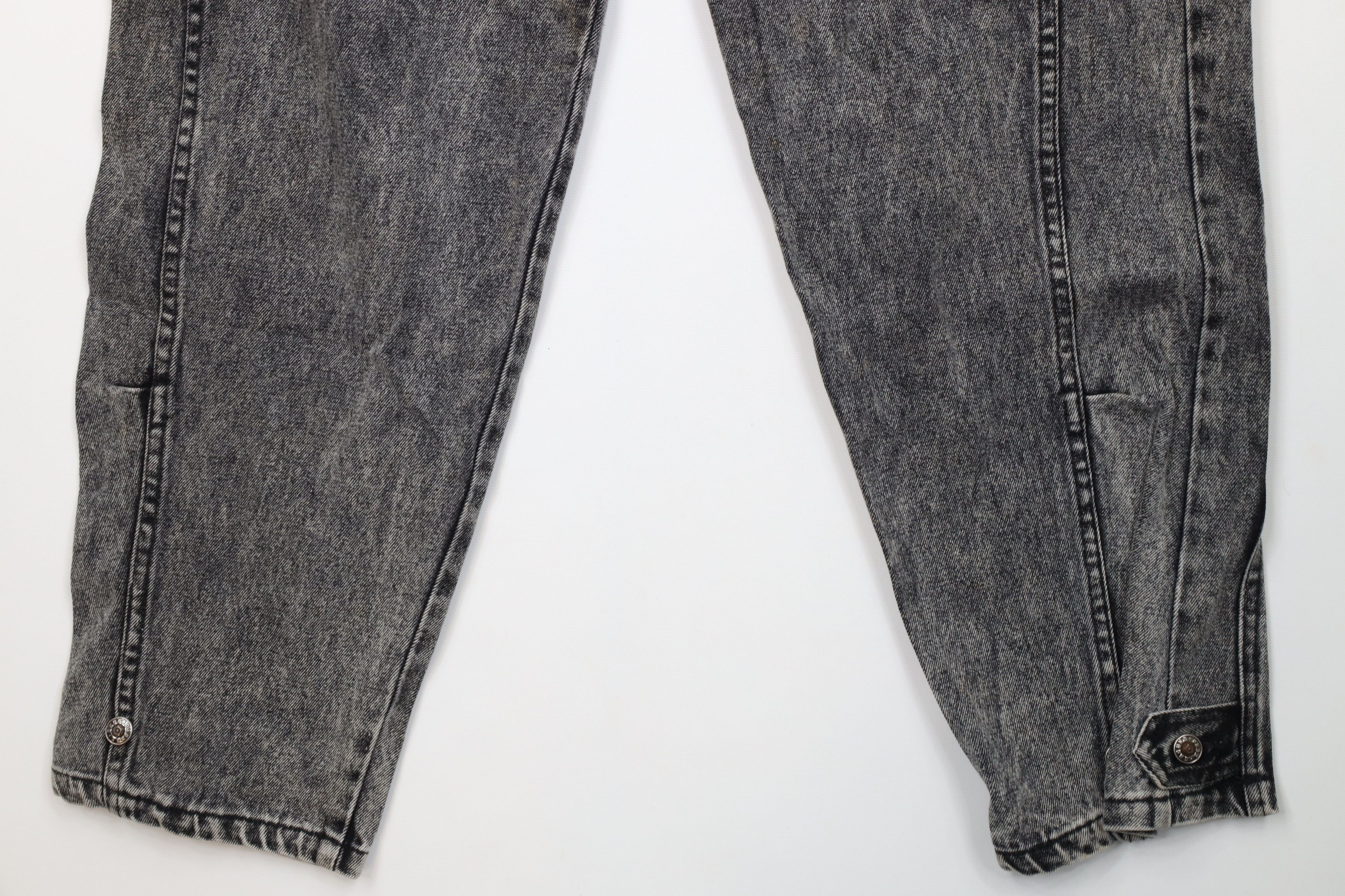 Vintage Vintage 80s 90s Streetwear Acid Wash Relaxed Jeans Black Size US 30 / EU 46 - 12 Thumbnail