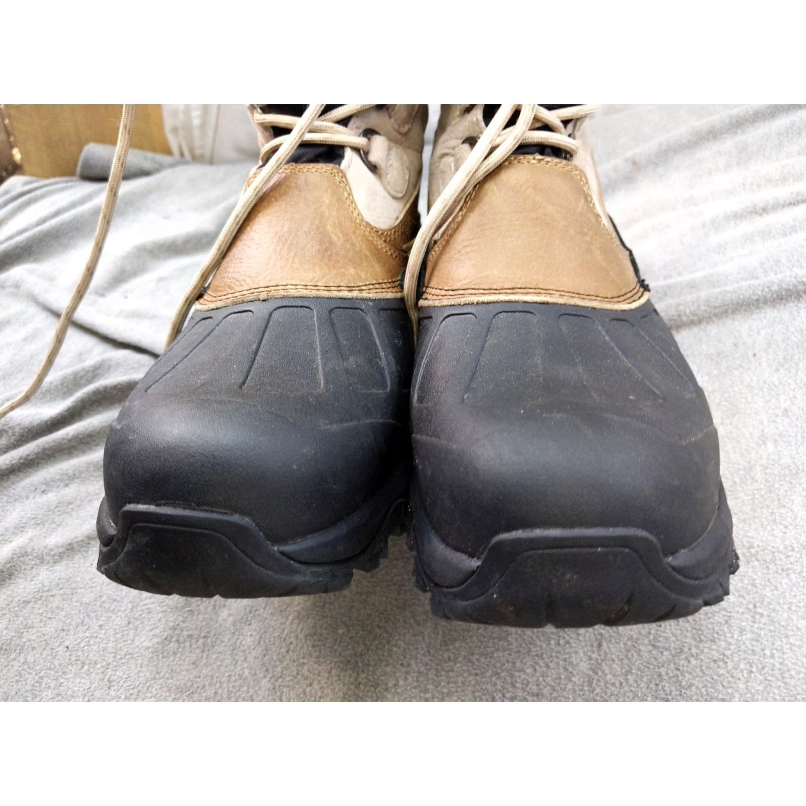 Duluth Trading Company Duluth Trading Boots Womens 11 42 Brown Leather Mid Calf Vibram Winter Snow Size US 11 / IT 41 - 4 Thumbnail