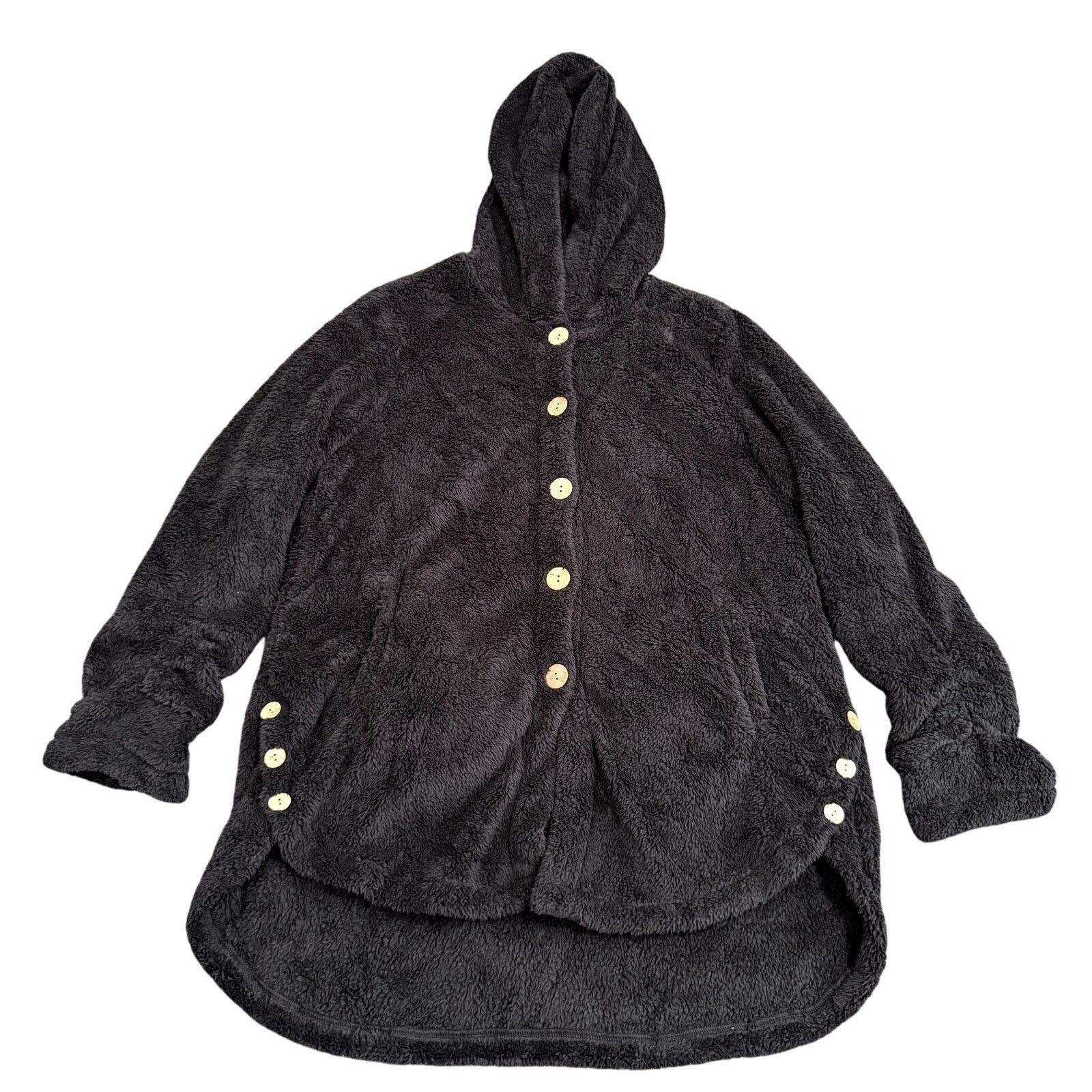 Shein Women's Cozy Button Down Long Sleeve Hoodie Size XL / US 12-14 / IT 48-50 - 1 Thumbnail