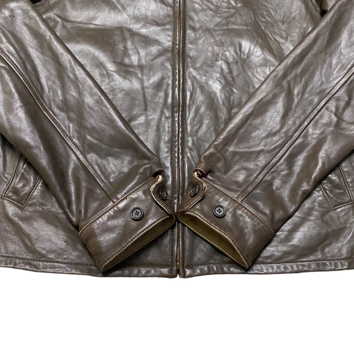 Polo Ralph Lauren Vintage Polo Ralph Lauren Leather Jacket Small Poney Size US S / EU 44-46 / 1 - 12 Thumbnail