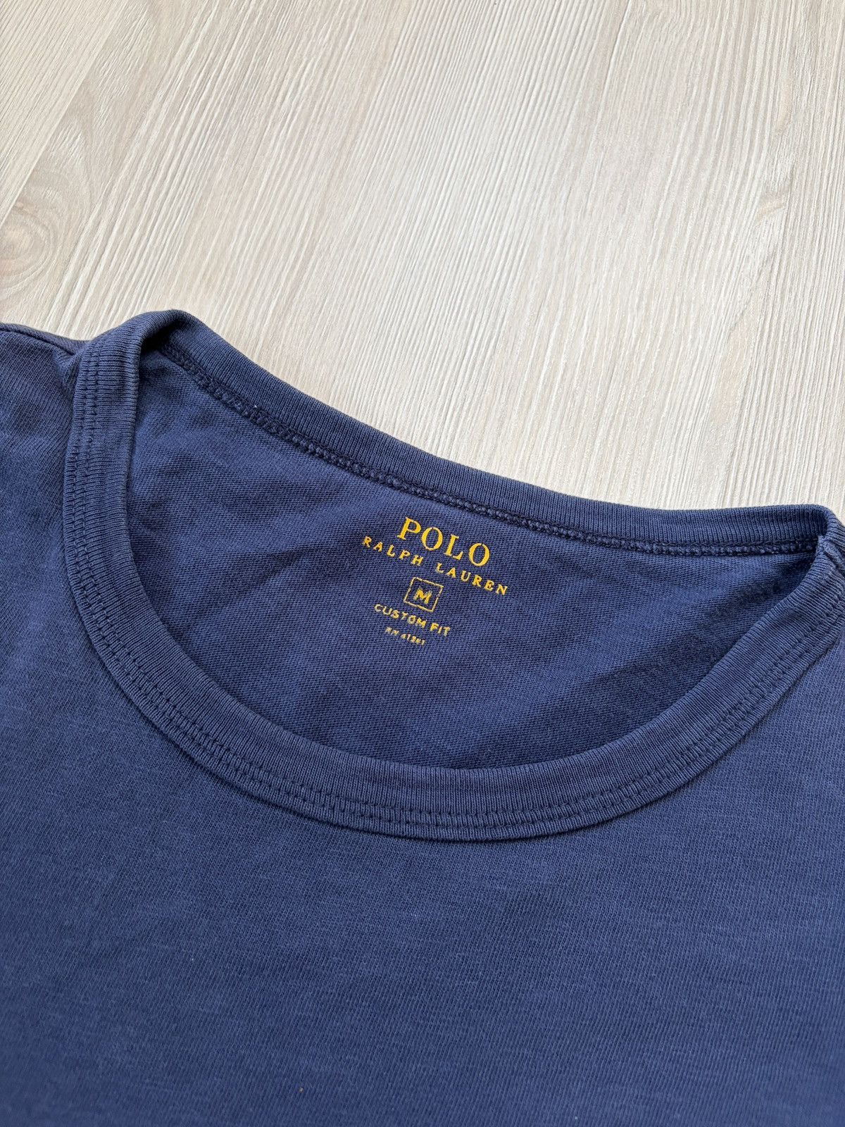 Polo Ralph Lauren Polo Ralph Lauren Navy Blue Logo T-shirt Size US M / EU 48-50 / 2 - 7 Thumbnail