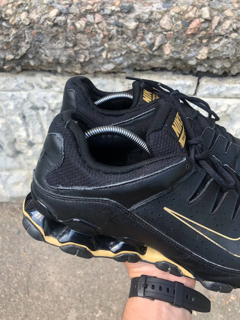 Nike × Vintage VERY RARE NIKE TRAINING RAY SHOX JAPAN STYLE DRILL Y2K 90s Size US 12 / EU 45 - 7 Thumbnail