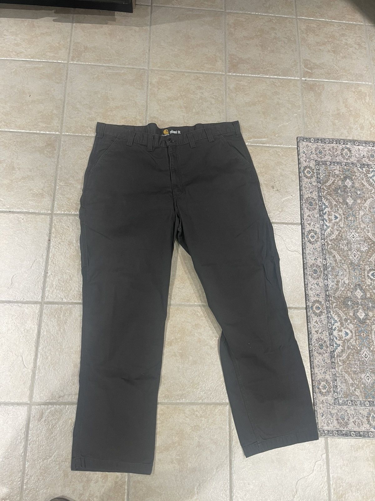 Carhartt Carhartt Canvas Relaxed Fit Canvas Workwear Pants Men’s Size US 44 / EU 60 - 2 Thumbnail