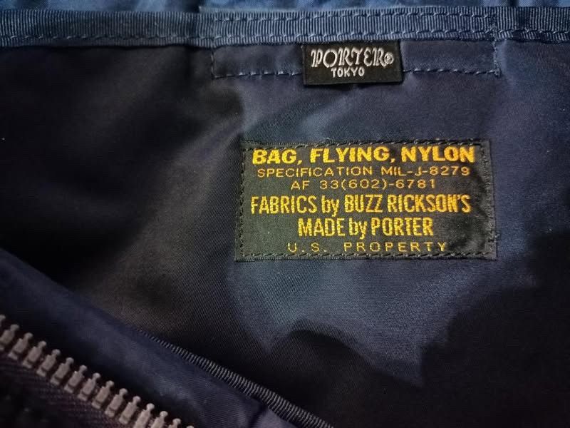 Buzz Rickson's × Japanese Brand × Porter BUZZ RICKSON'S×PORTER 2WAY BRIEF CASE Size ONE SIZE - 9 Thumbnail