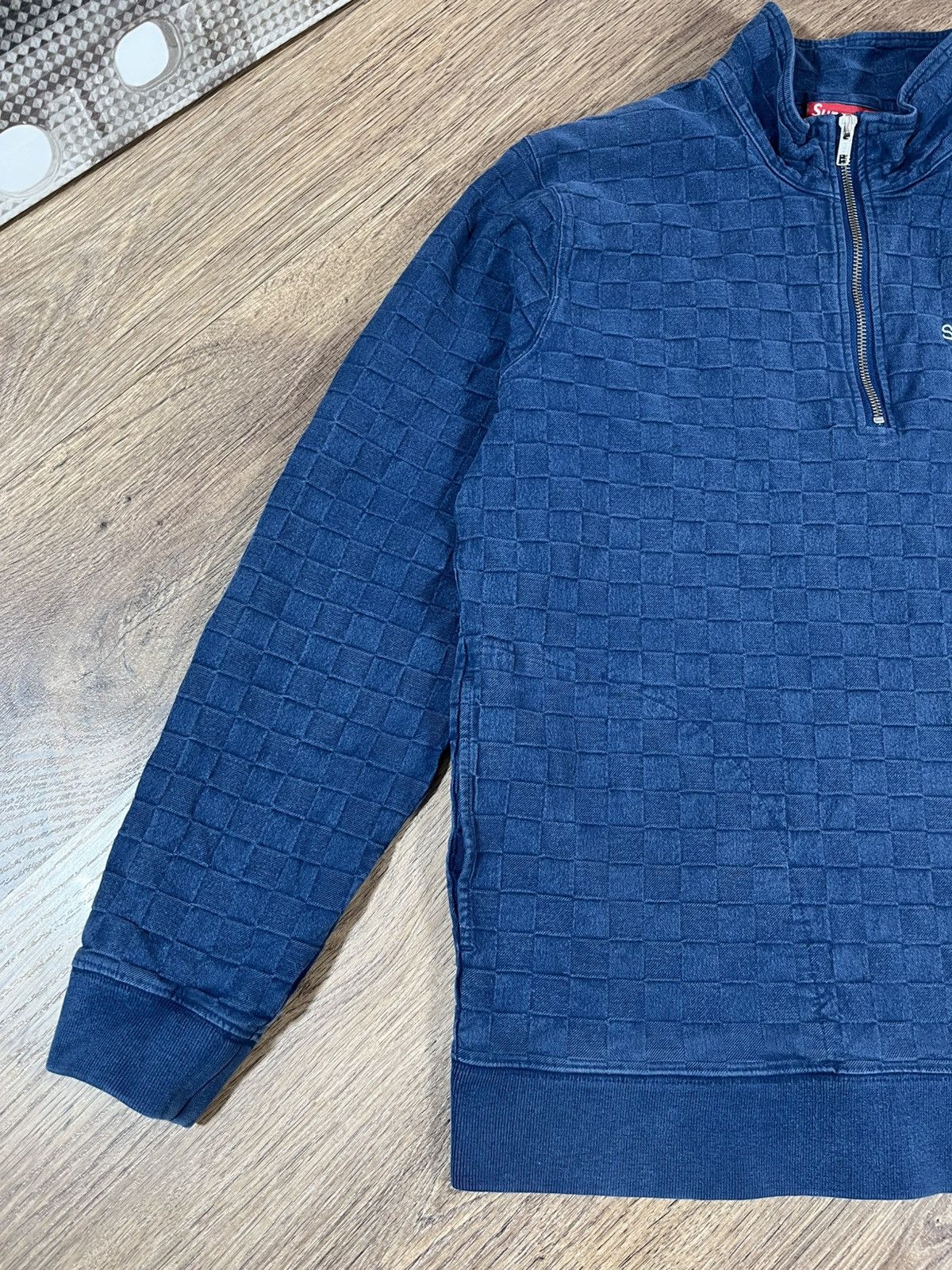 Supreme Supreme Herringbone Half Zip Size US M / EU 48-50 / 2 - 2 Thumbnail