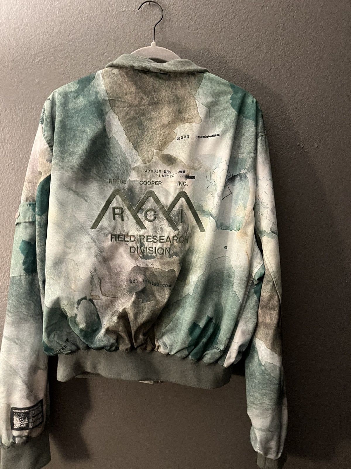 Reese Cooper Reese cooper bomber jacket in watercolour camo Size US M / EU 48-50 / 2 - 5 Thumbnail
