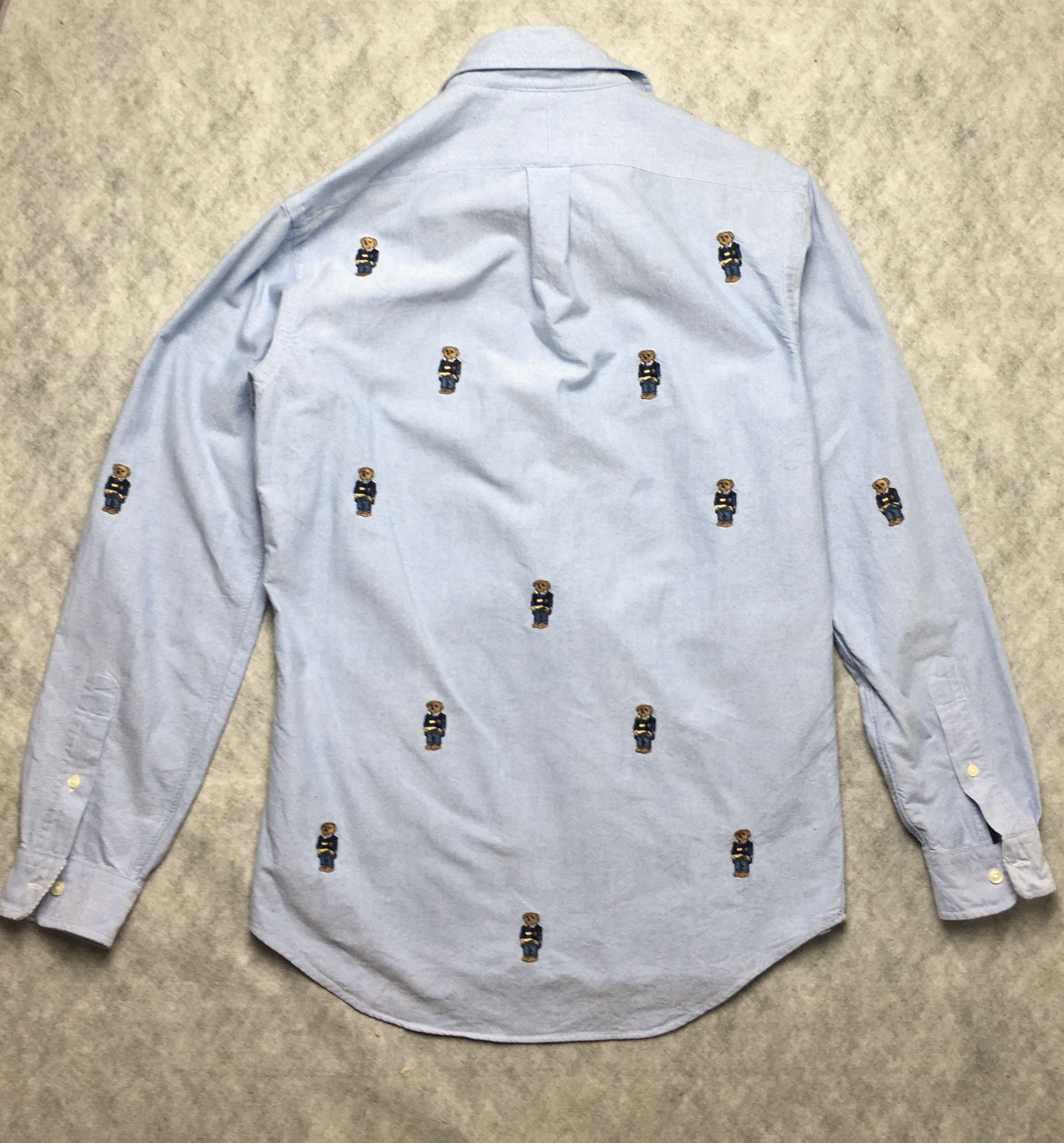 Ralph Lauren Polo Ralph Lauren Oxford Sport Embroidered All Over Bear S Size US S / EU 44-46 / 1 - 5 Thumbnail