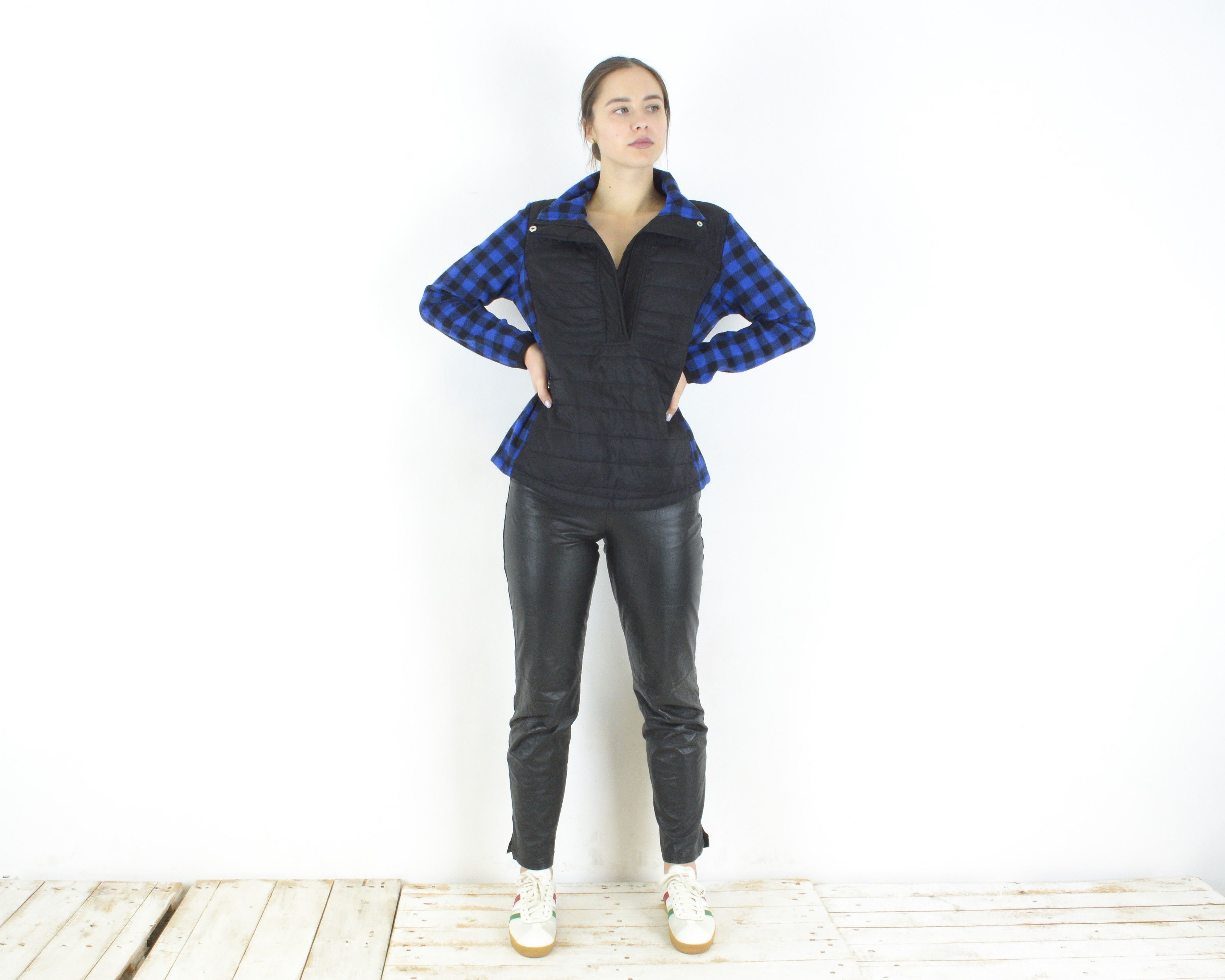 Lauren Ralph Lauren × Ralph Lauren Sport × Vintage Petite L Fleece Jacket Jumper Pullover Body Warmer Waistcoat Size L / US 10 / IT 46 - 2 Thumbnail