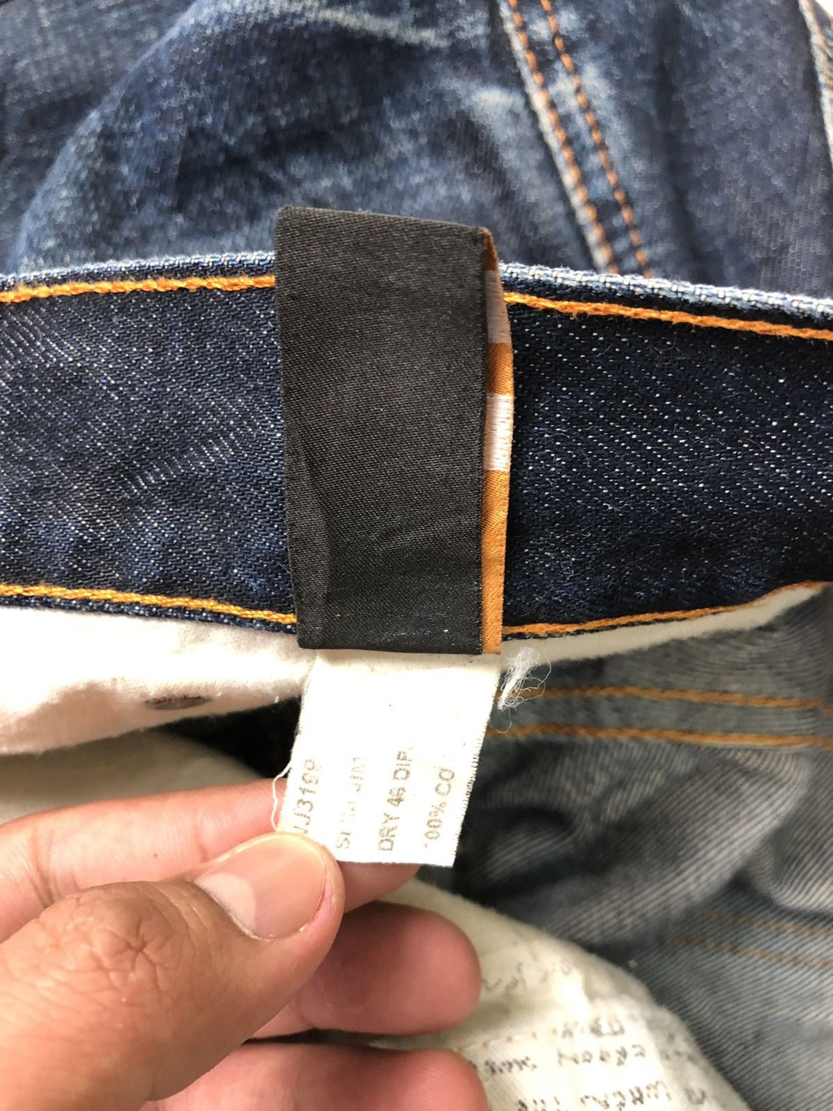 Nudie Jeans Nudie Slim Jim Denim Jeans Size US 30 / EU 46 - 18 Thumbnail