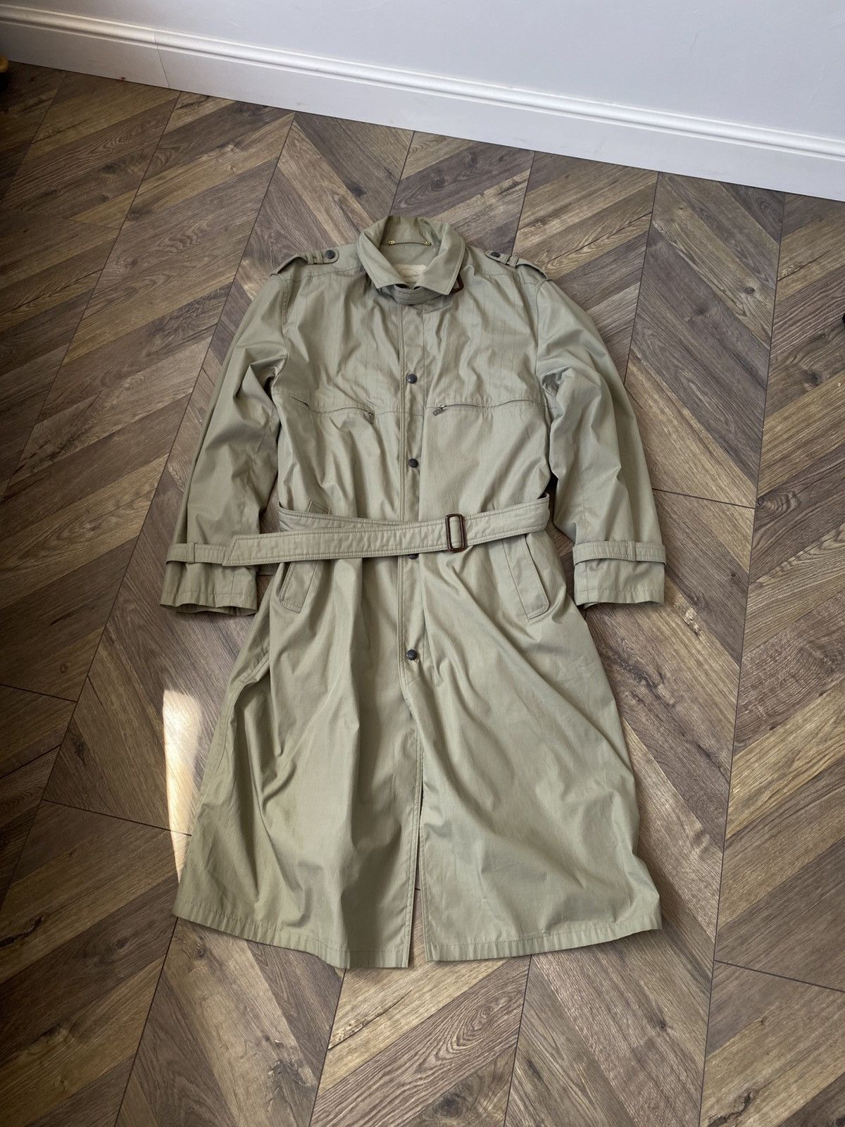 Bogner Vintage Bogner Trench Coat with belt Size US L / EU 52-54 / 3 - 2 Thumbnail