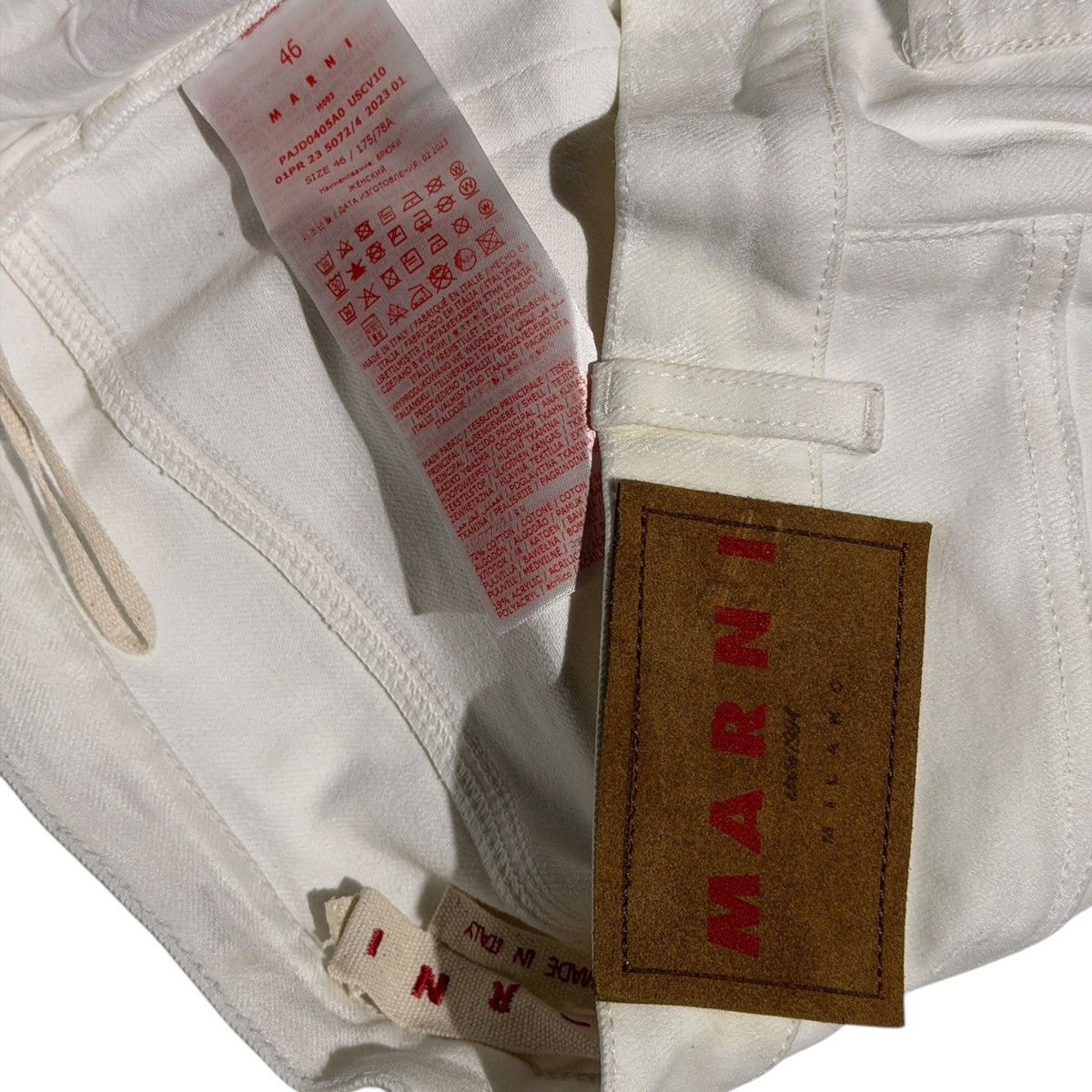 Marni SS23 flocked baggy denim Size US 32 / EU 48 - 3 Thumbnail