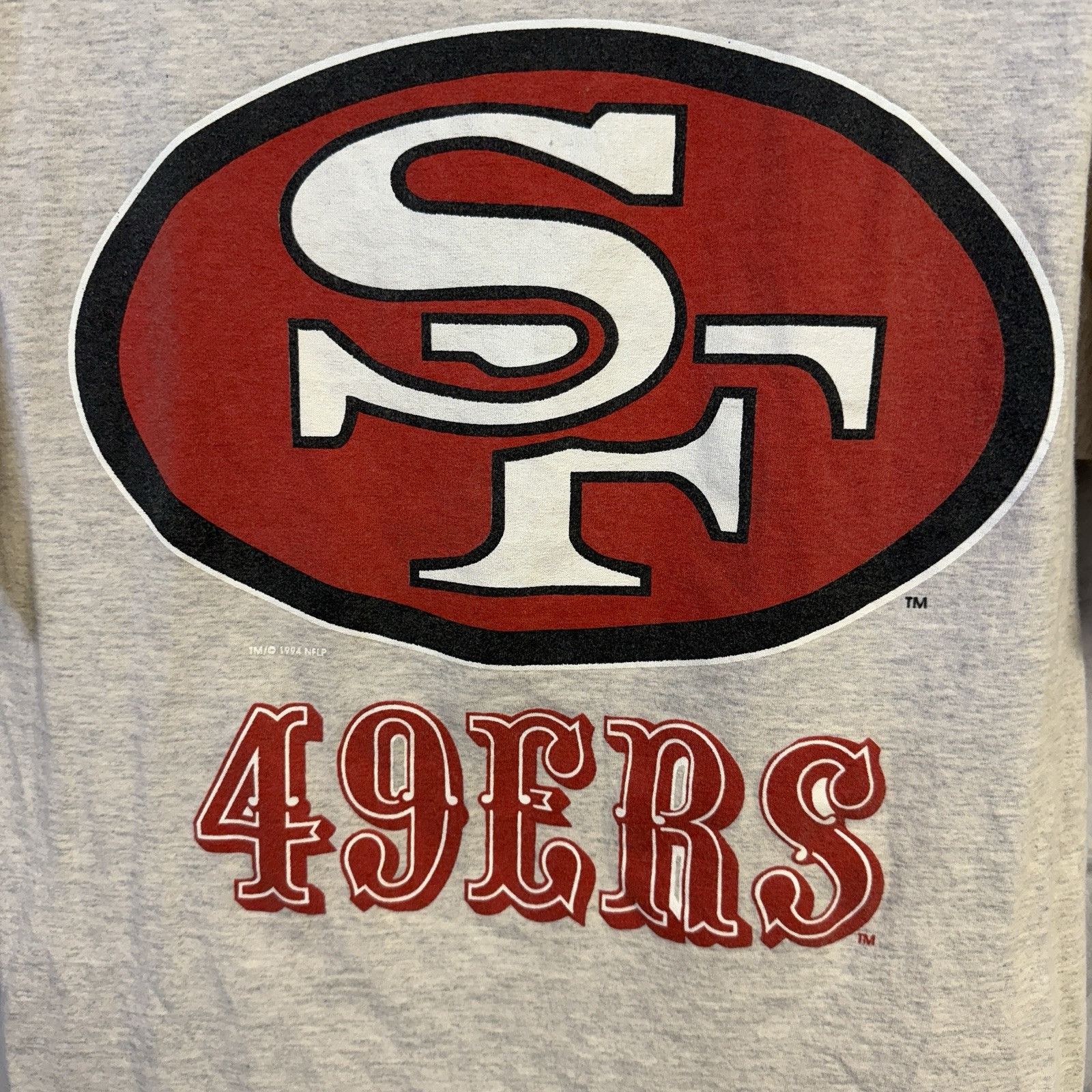 NFL × Vintage Vintage San Francisco 49ers T Shirt Mens Large Trench Ultra Size US L / EU 52-54 / 3 - 6 Thumbnail