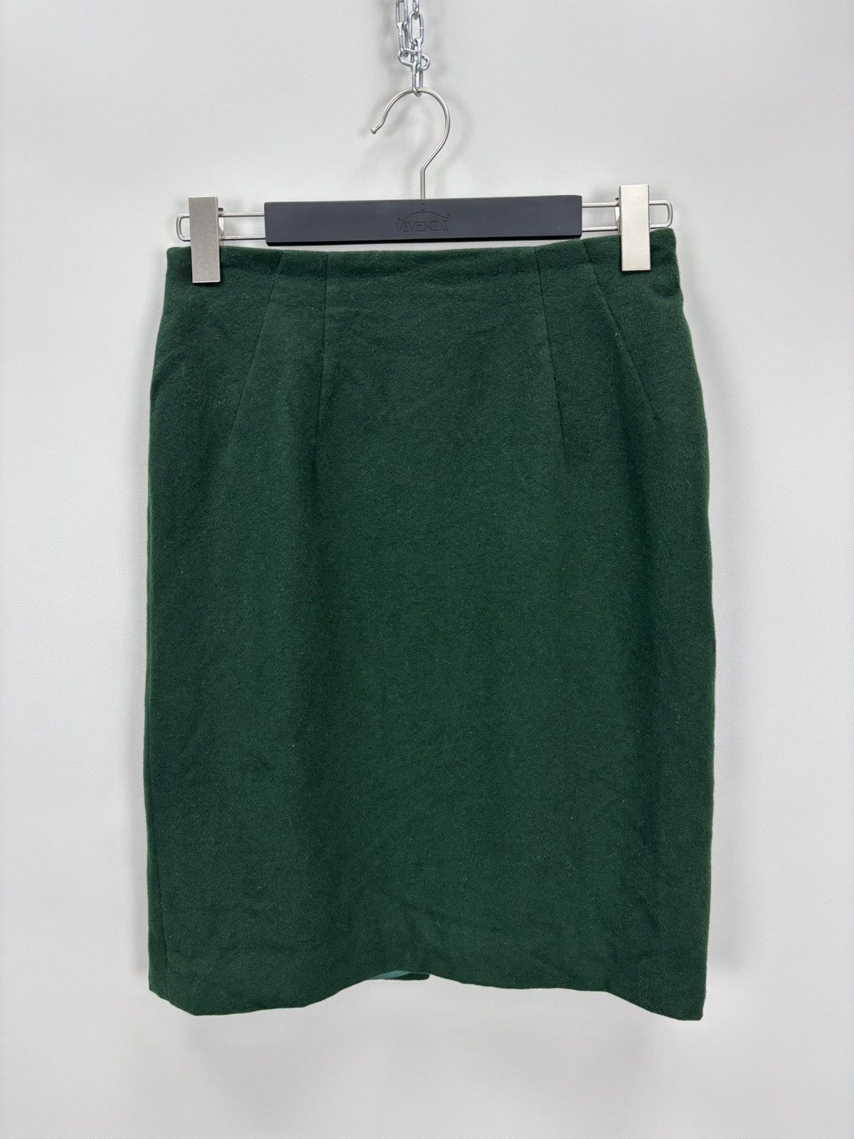 Jil Sander Womens skirt Jil Sander Size S Color Green Size 25" / US 0 / IT 36 - 2 Thumbnail
