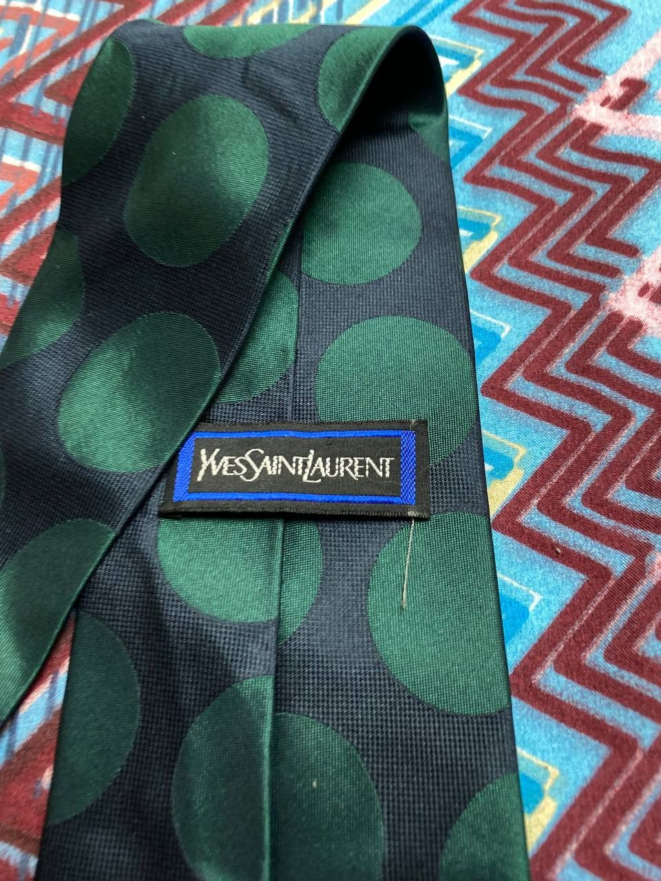 Yves Saint Laurent Tie Vintage Yves Saint Laurent One size luxury Y2K Size ONE SIZE - 2 Thumbnail