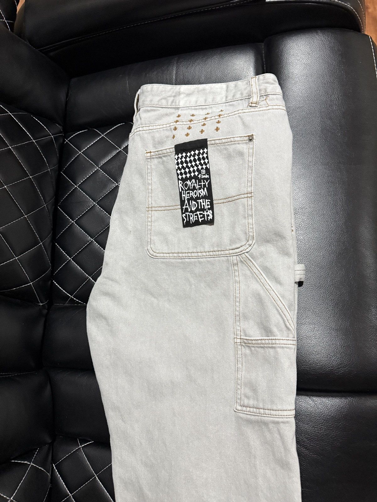 Ksubi Ksubi Double Knee Jeans Size US 40 / EU 56 - 6 Thumbnail