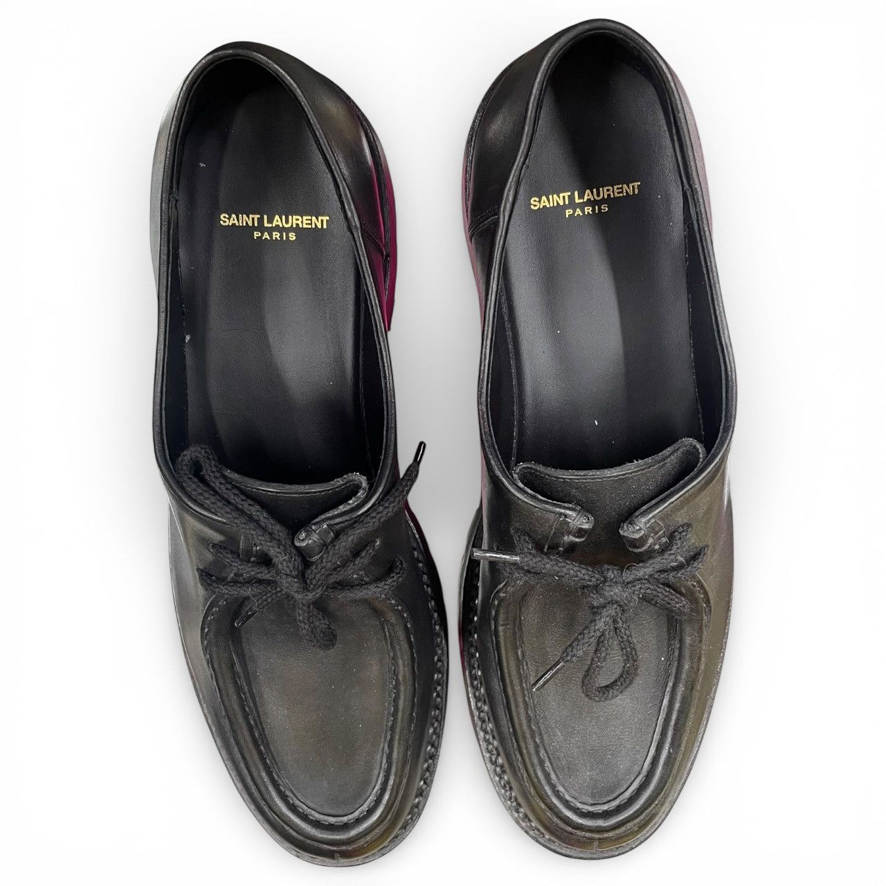 Saint Laurent Paris NWB Saint Laurent Paris Malo 20 Apron Black Loafer Sz 44 Size US 11 / EU 44 - 9 Thumbnail