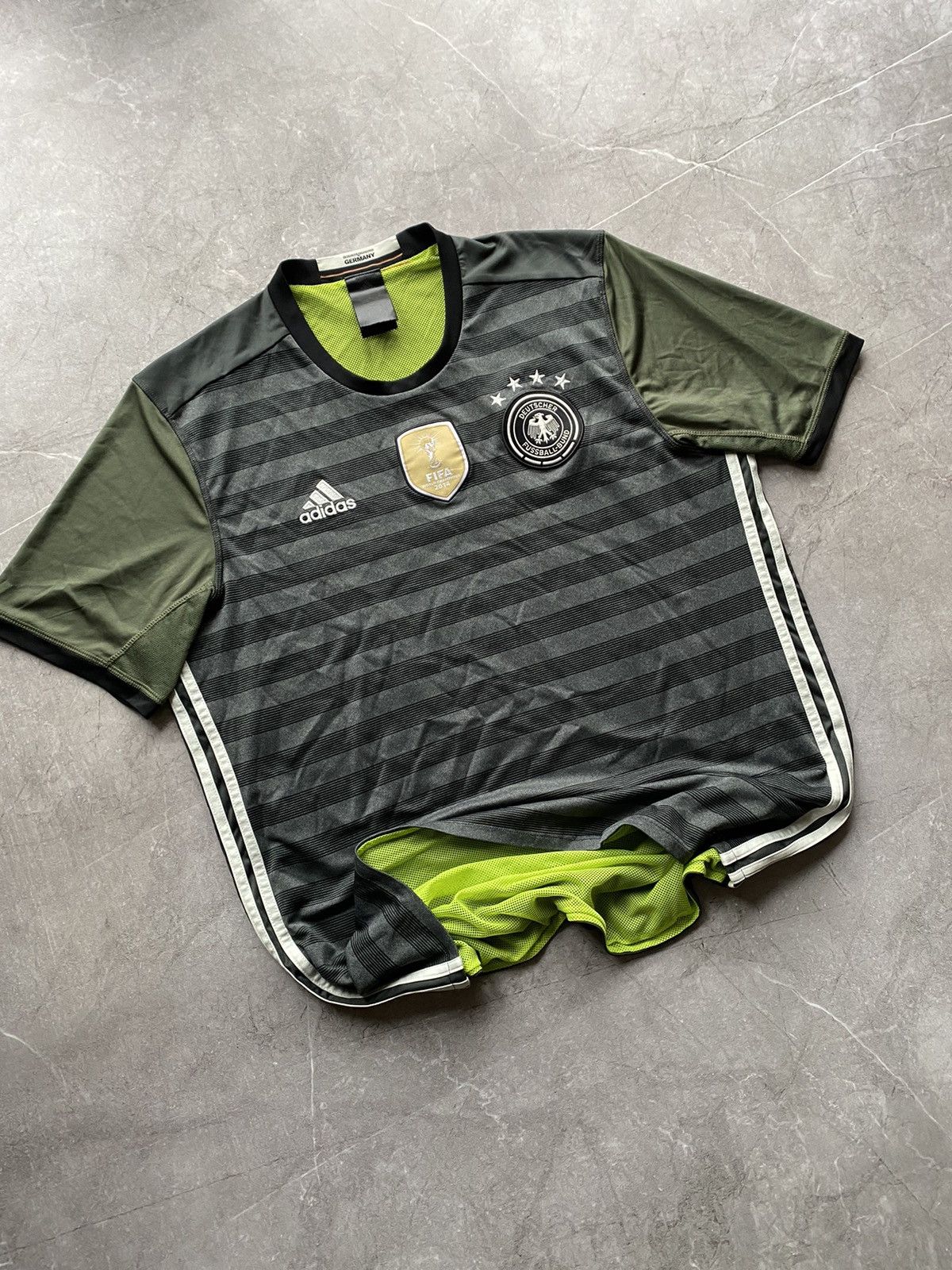 Adidas 2015-16 Germany National Team Adidas Away Soccer Jersey Size US XL / EU 56 / 4 - 1 Thumbnail