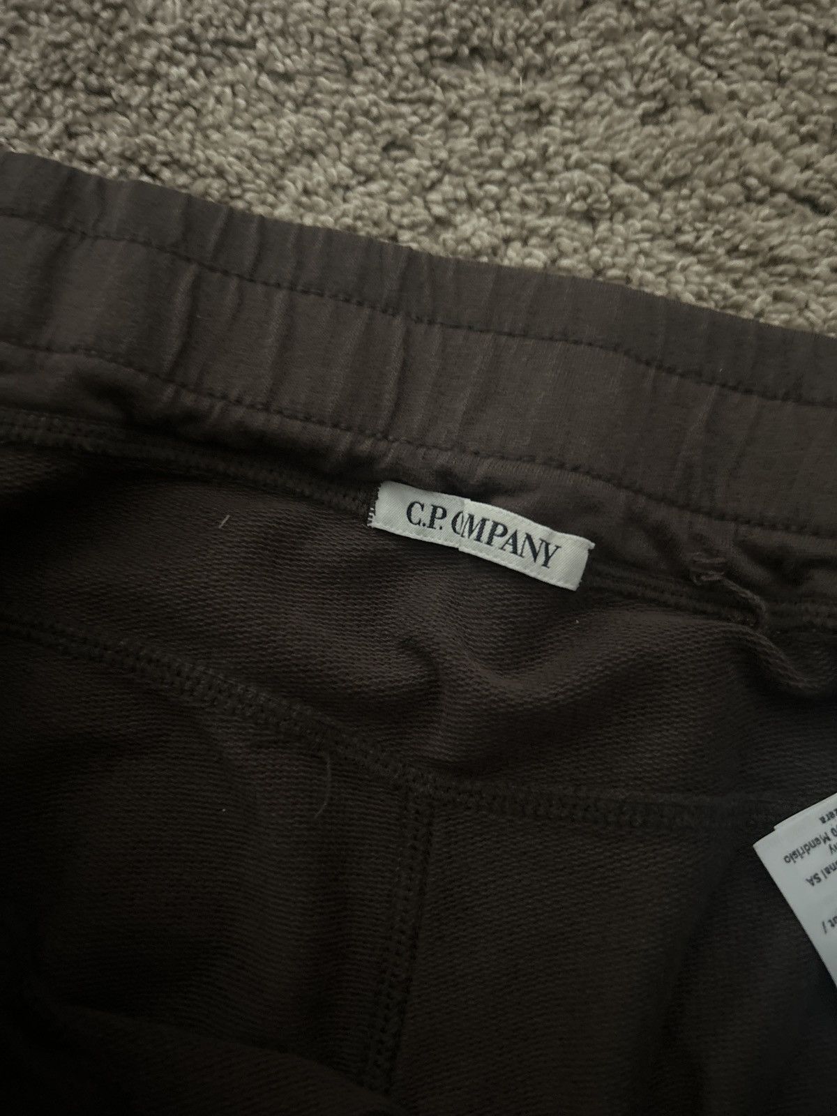 C.P. Company C.P. Company Stone Island Jogger Sweatpants Brown Drawstring Size US 30 / EU 46 - 3 Thumbnail