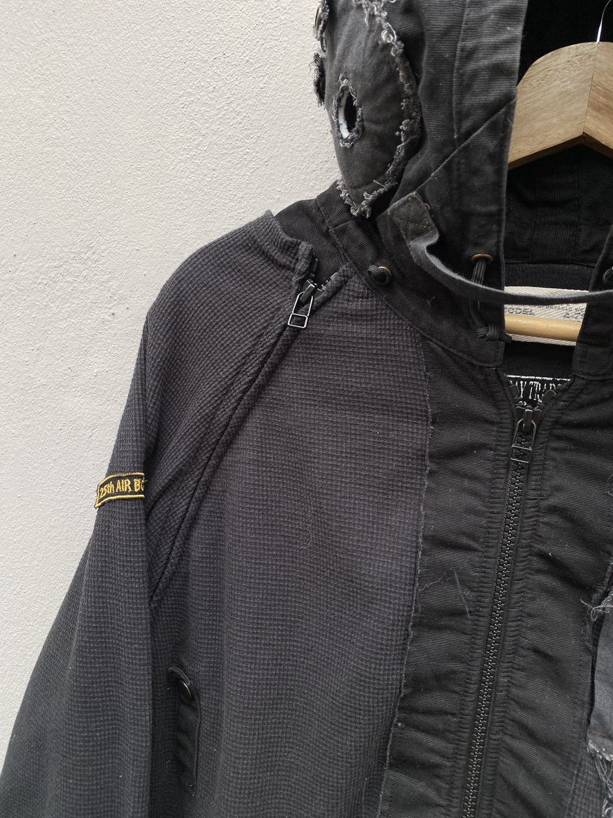 Avirex × Vintage RARE🔥 Avirex Model A-75 Removable Sleeve Utilitys Hooded Size US L / EU 52-54 / 3 - 4 Thumbnail