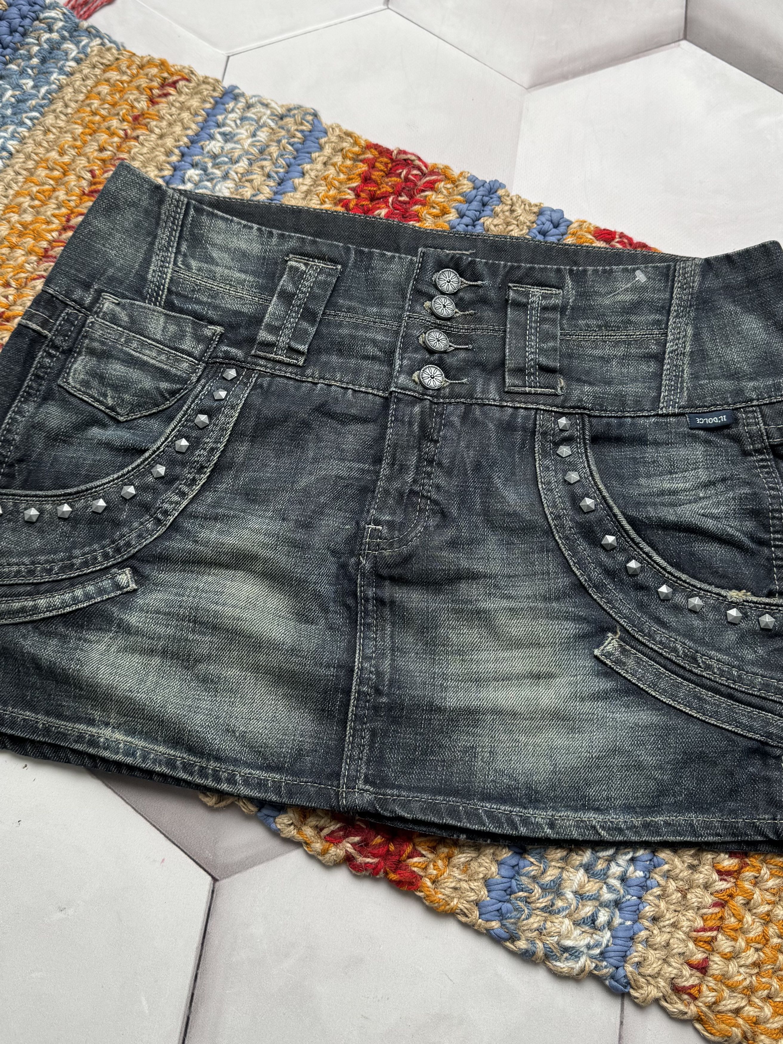 Vintage Vintage Mini Skirt (E4) Size 30" / US 8 / IT 44 - 2 Thumbnail