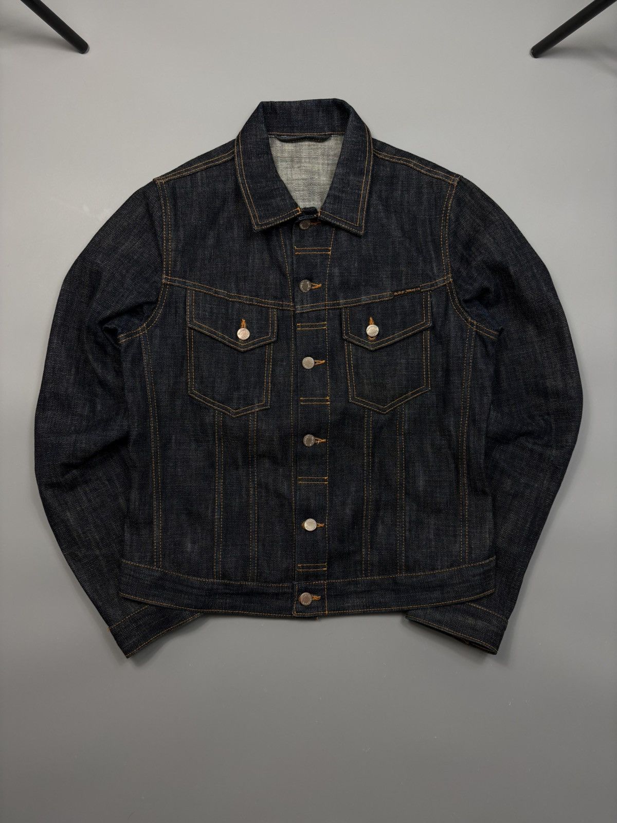 貴重】Nudie jeans デニムジャケット SONNY 黒 貴重】Nudie jeans 
