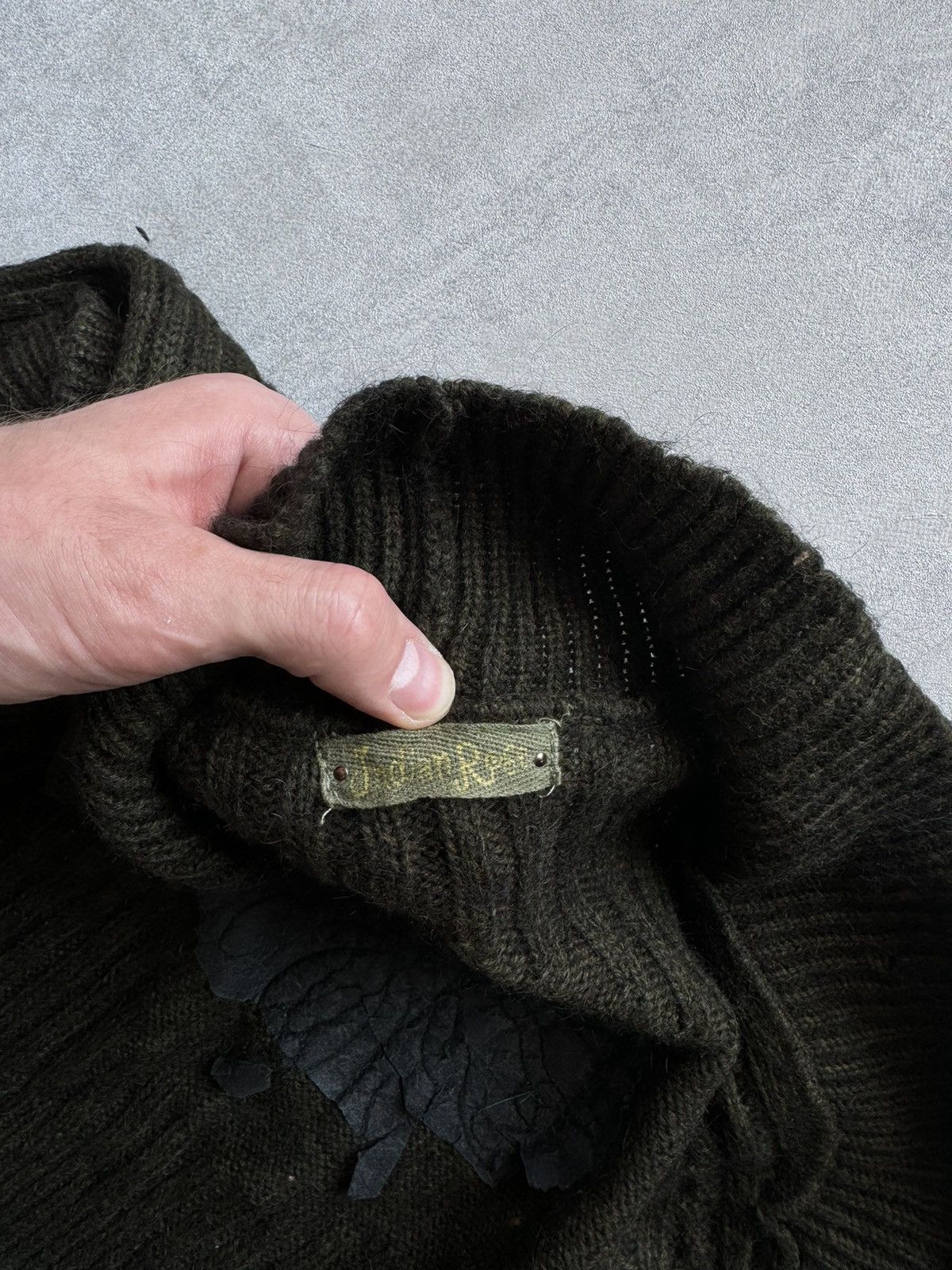Japanese Brand Indian Rose Cardigan Mohair/wool/acrylic Cropped Sweater Size M / US 6-8 / IT 42-44 - 6 Thumbnail