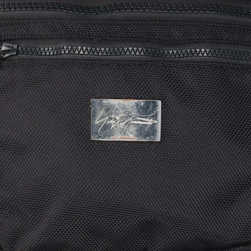 Yohji Yamamoto Yohji Yamamoto ×New Era Logo Nylon Waist Bag Size ONE SIZE - 3 Thumbnail