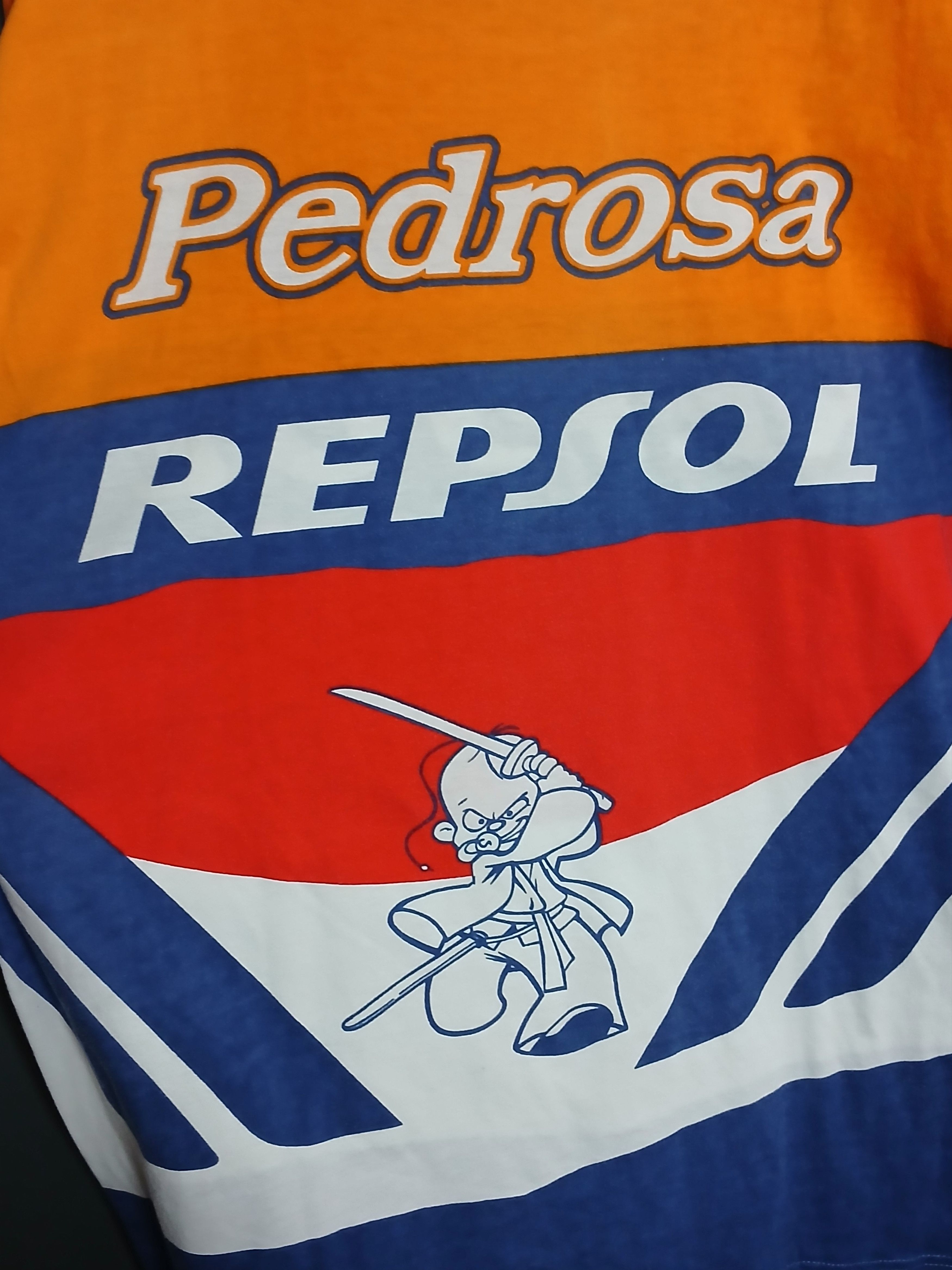 Honda Honda Repsol Dani Pedrosa MotoGP Racing Moto T-Shirt Size US XL / EU 56 / 4 - 4 Thumbnail