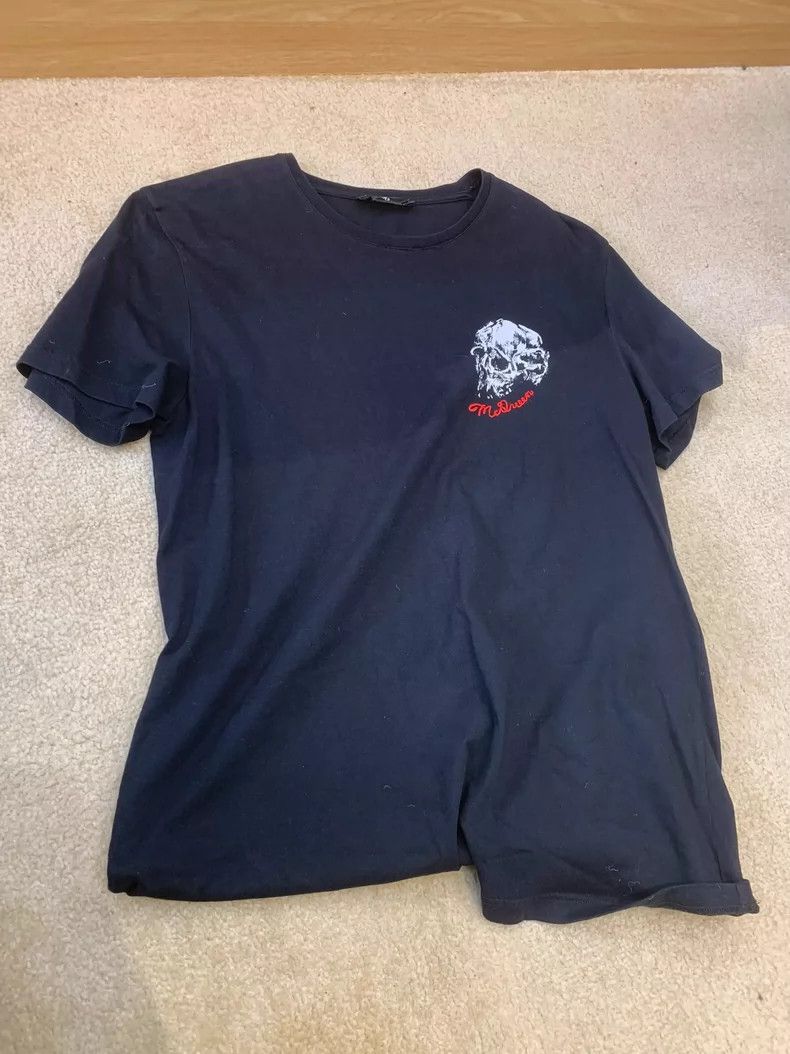 Alexander McQueen Alexander McQueen Skull Print T-Shirt - dmc Size US S / EU 44-46 / 1 - 1 Thumbnail