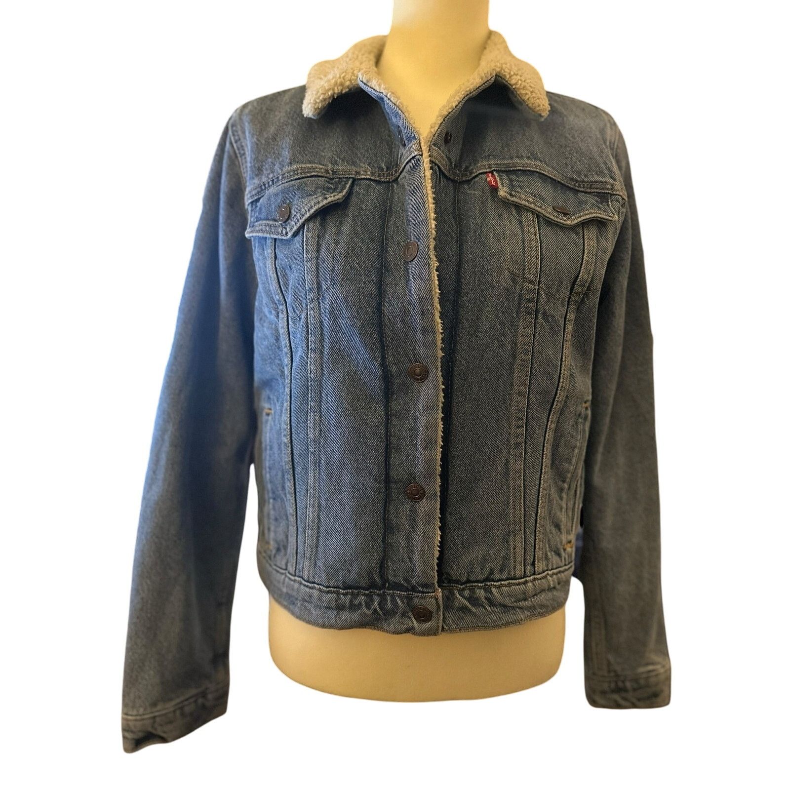 Levi's Levi's Original Sherpa Trucker Jacket, Size M Size M / US 6-8 / IT 42-44 - 1 Thumbnail