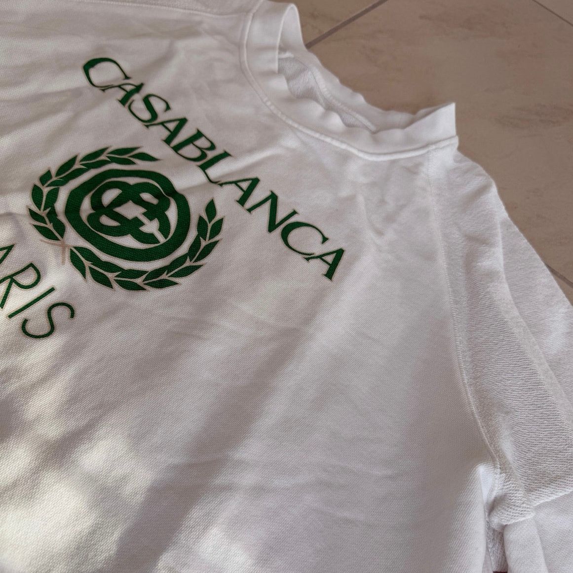 Casablanca Casablanca Paris Tennis Club Sweatshirt White Crewneck XXL Size US XXL / EU 58 / 5 - 3 Thumbnail