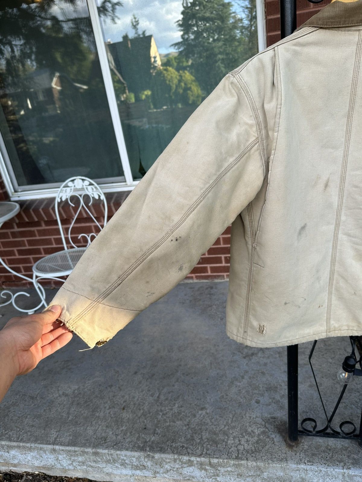 Carhartt Vintage 70s Carhartt C01 BRN Chore Coat 42 Large MADE IN USA Size US L / EU 52-54 / 3 - 8 Thumbnail