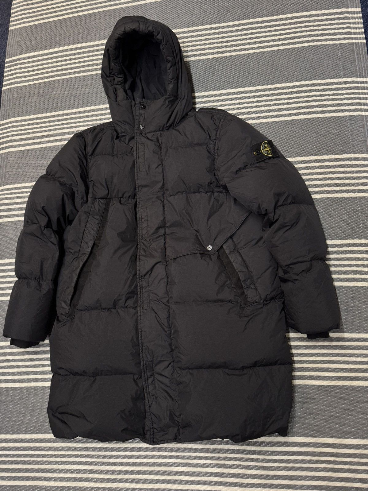 Stone Island Stone Island Garment dyed crinkle reps r-ny down parka Size US L / EU 52-54 / 3 - 1 Thumbnail