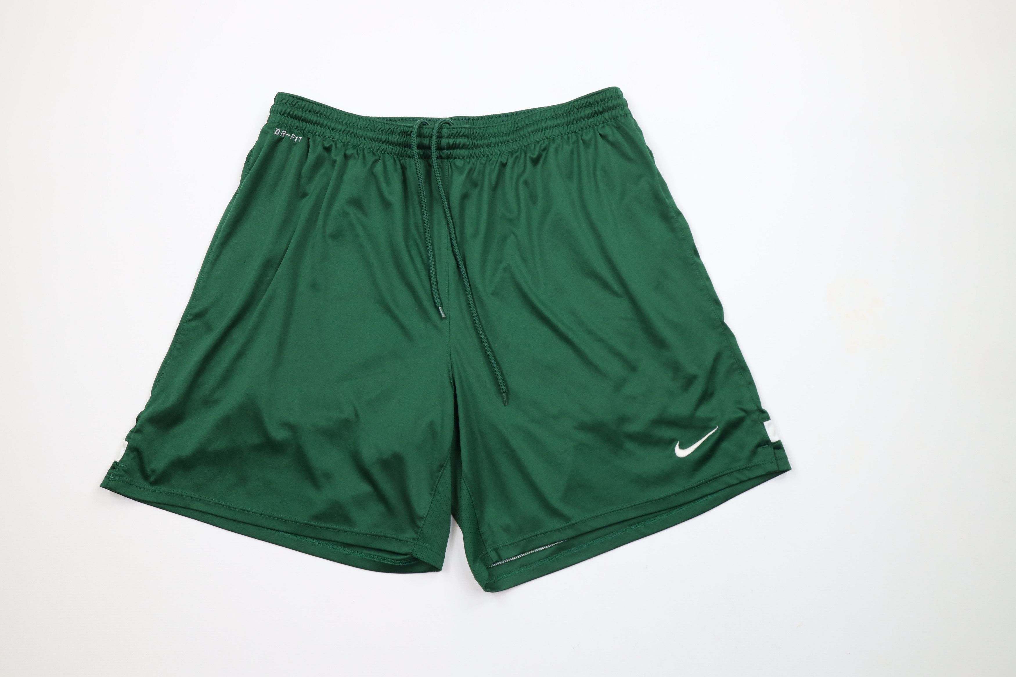 Nike × Vintage Vintage Nike Mini Swoosh Lined Running Jogging Soccer Shorts Size US 36 / EU 52 - 1 Thumbnail