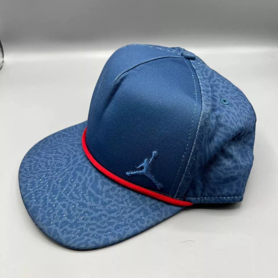 Jordan Brand Air Jordan True Hat Men Cement Elephant Snap Back Cap Size ONE SIZE - 2 Thumbnail