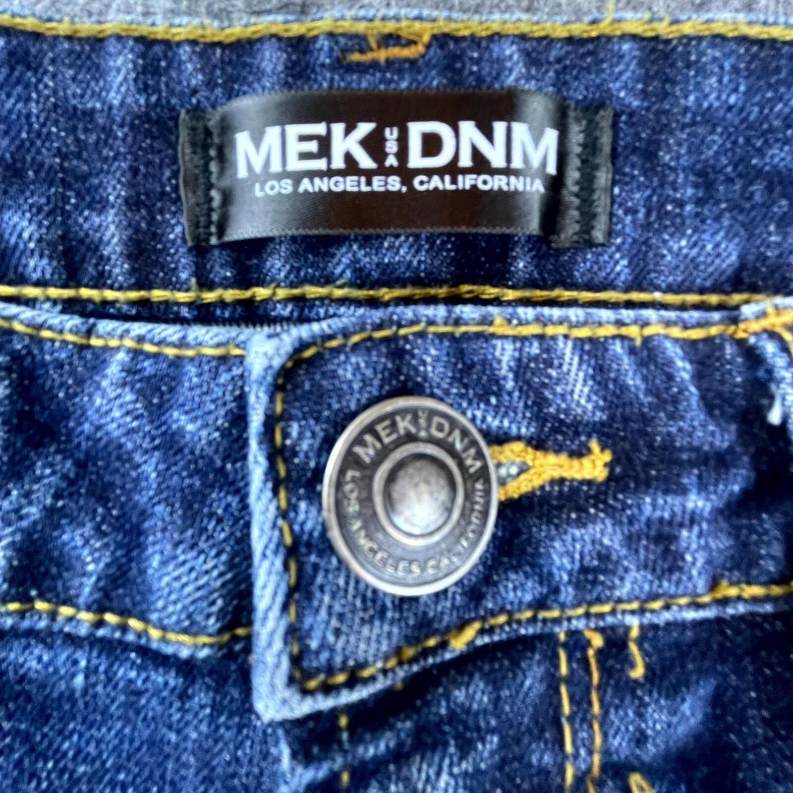 Mek Denim MEK DNM Jeans Womens 25 Wyatt Stretch Bootcut Flap Pocket Size 25" / US 0 / IT 36 - 5 Thumbnail