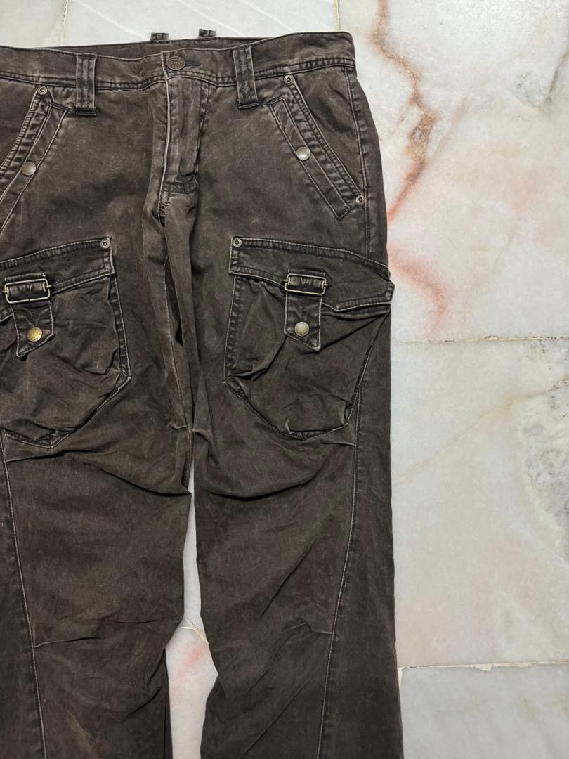 Japanese Brand 💥Rare💥90’s Bushpants Monsieur Nicole Bushpants Travis Scott Size US 28 / EU 44 - 5 Thumbnail