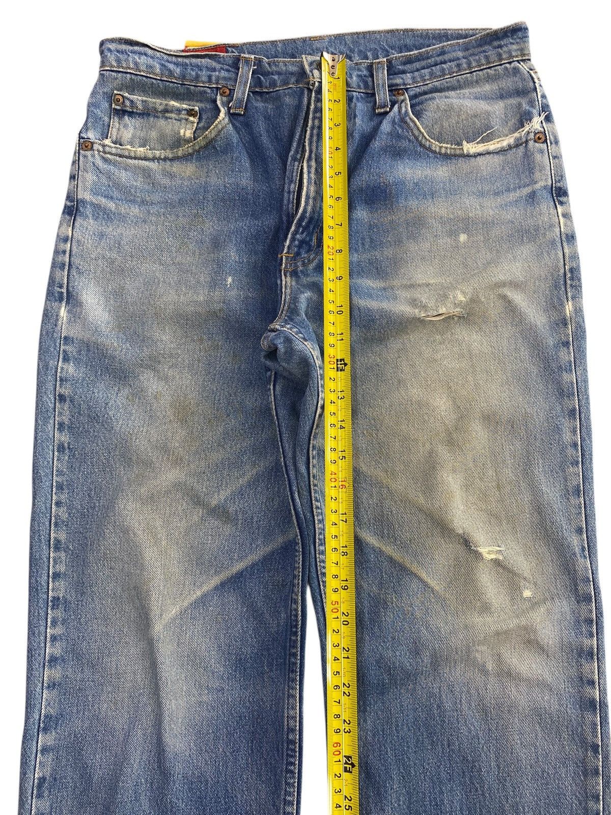 Edwin Y2K Edwin Distressed Style Wide Leg Denim Size US 33 - 6 Thumbnail