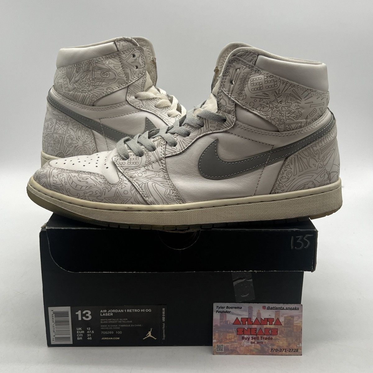 Air Jordan 1 High laser