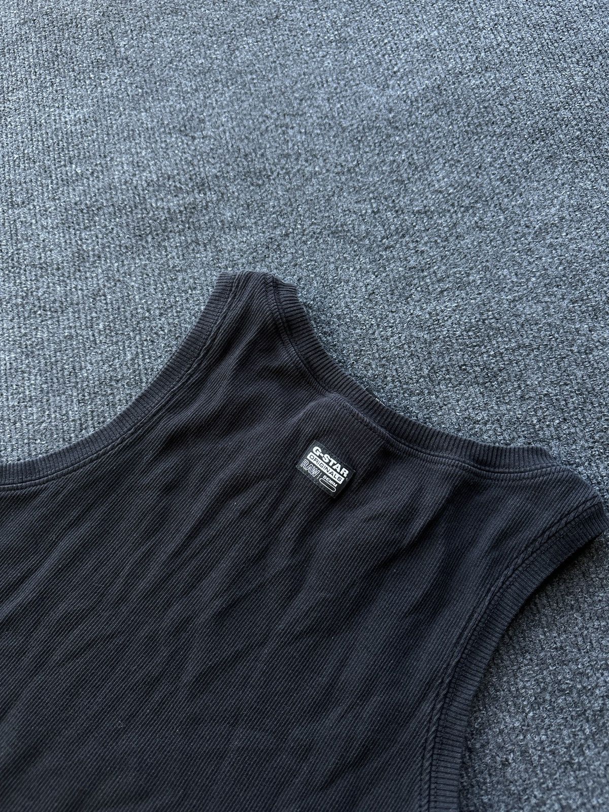 G-Star 🚨VINTAGE G STAR RAW SLEEVELESS TANK T SHIRT RARE Size US L / EU 52-54 / 3 - 9 Thumbnail