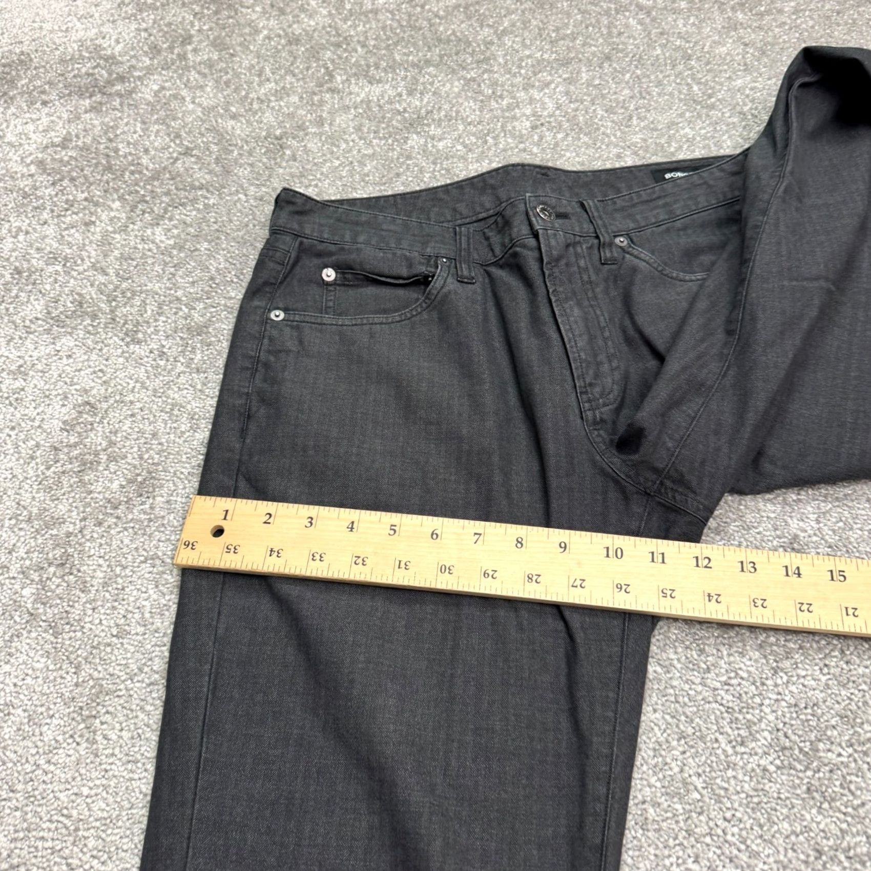 Bonobos Bonobos Slim Taper Chino Pants Mens 32x32 Gray Cotton Sorona Stretch Casual Chino Pants Mens 32 Regular Gray Bonobos Slim Taper Size US 32 / EU 48 - 7 Thumbnail