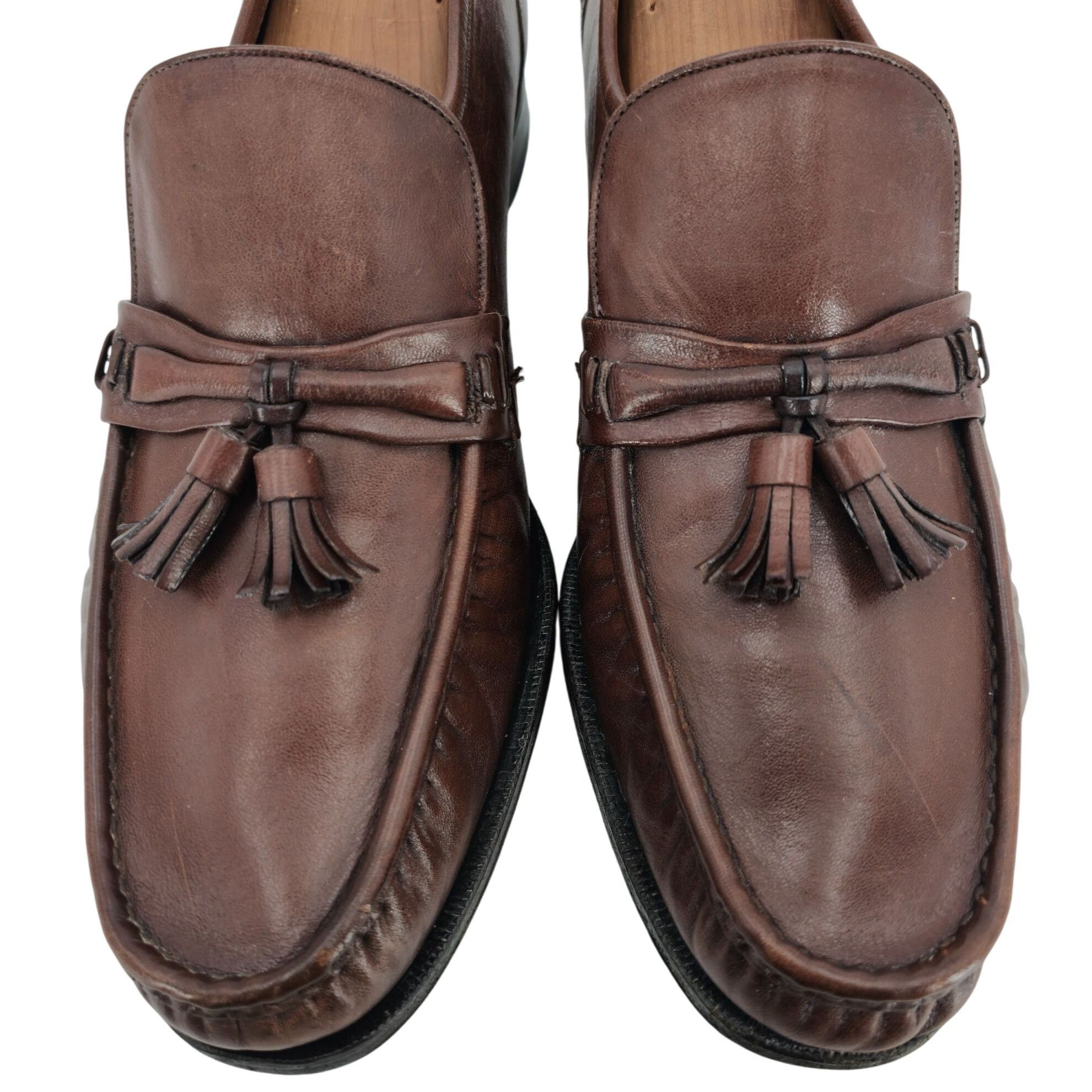 Florsheim Florsheim Royal Imperial Mens 13C Brown Leather Dress Shoes Size US 13 / EU 46 - 2 Thumbnail
