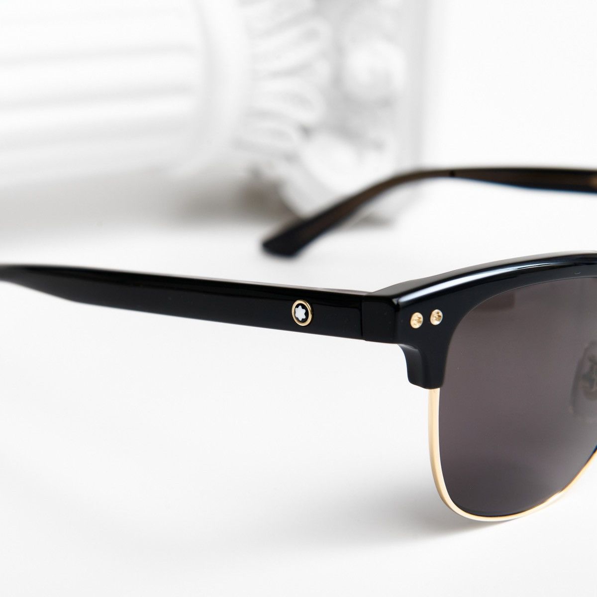 Montblanc MONTBLANC MB0382S 001 SUNGLASSES Size ONE SIZE - 3 Thumbnail