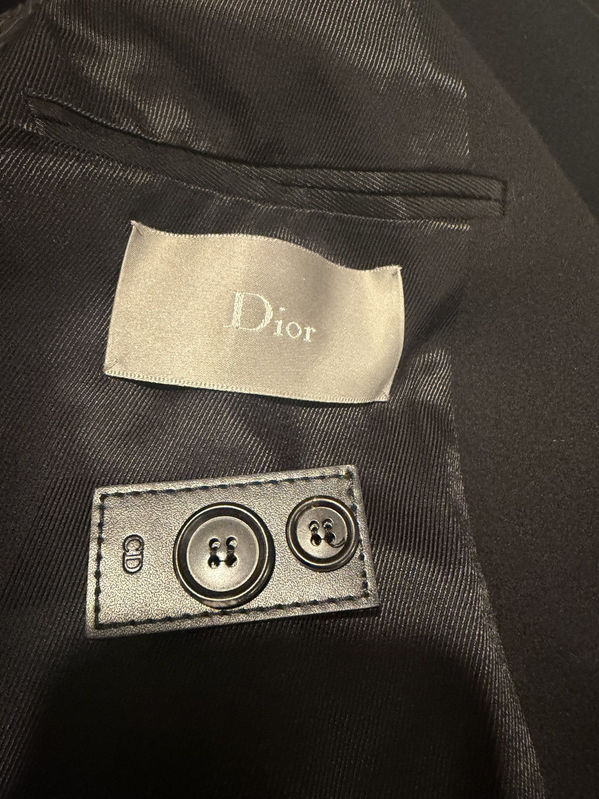 Dior Dior homme mens asymmetrical closure coat. 52/L Size US L / EU 52-54 / 3 - 10 Thumbnail