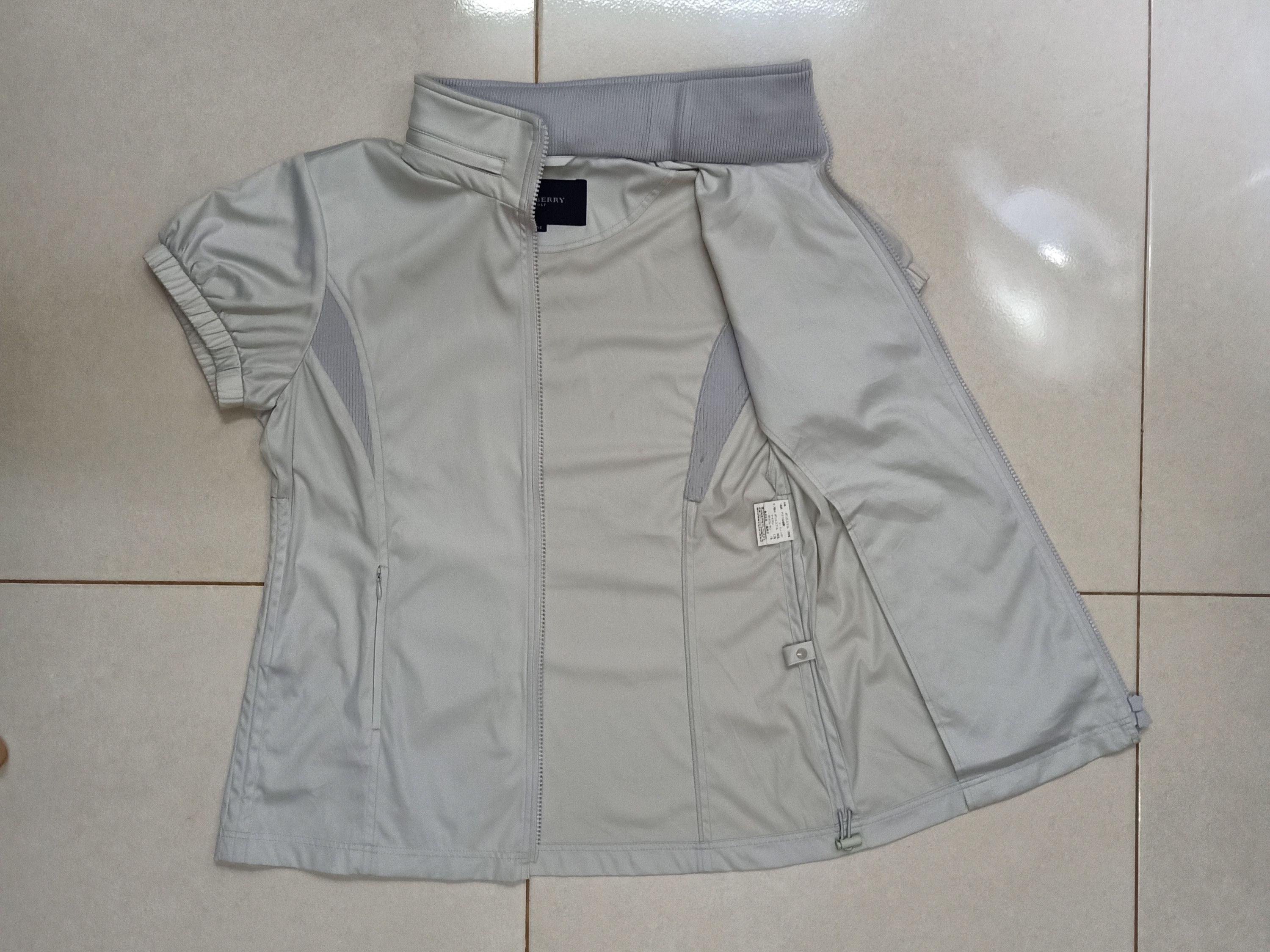 Burberry BURBERRY GOLF White Thin Hoodie Tucked In Golfer Jacket Size M / US 6-8 / IT 42-44 - 7 Thumbnail