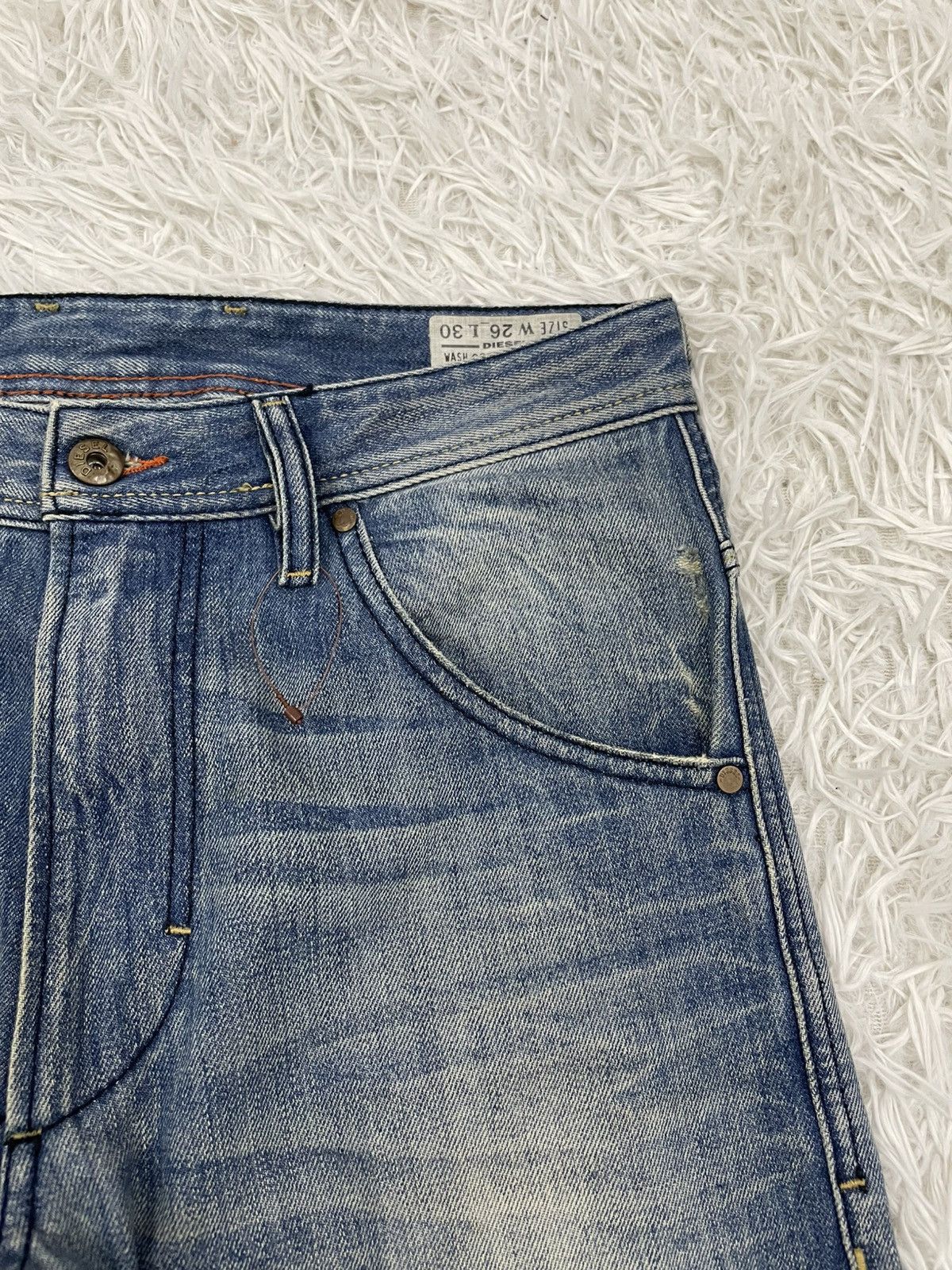 Diesel Diesel Industry Krooley Regular Slim Carrot Jeans Pant Size US 31 - 5 Thumbnail