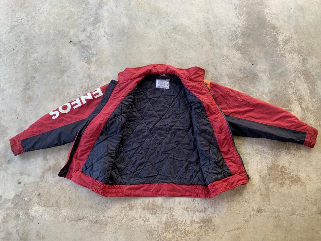 Japanese Brand × Vintage Vintage ENOES Quilted Zipper Jacket Size US L / EU 52-54 / 3 - 7 Thumbnail