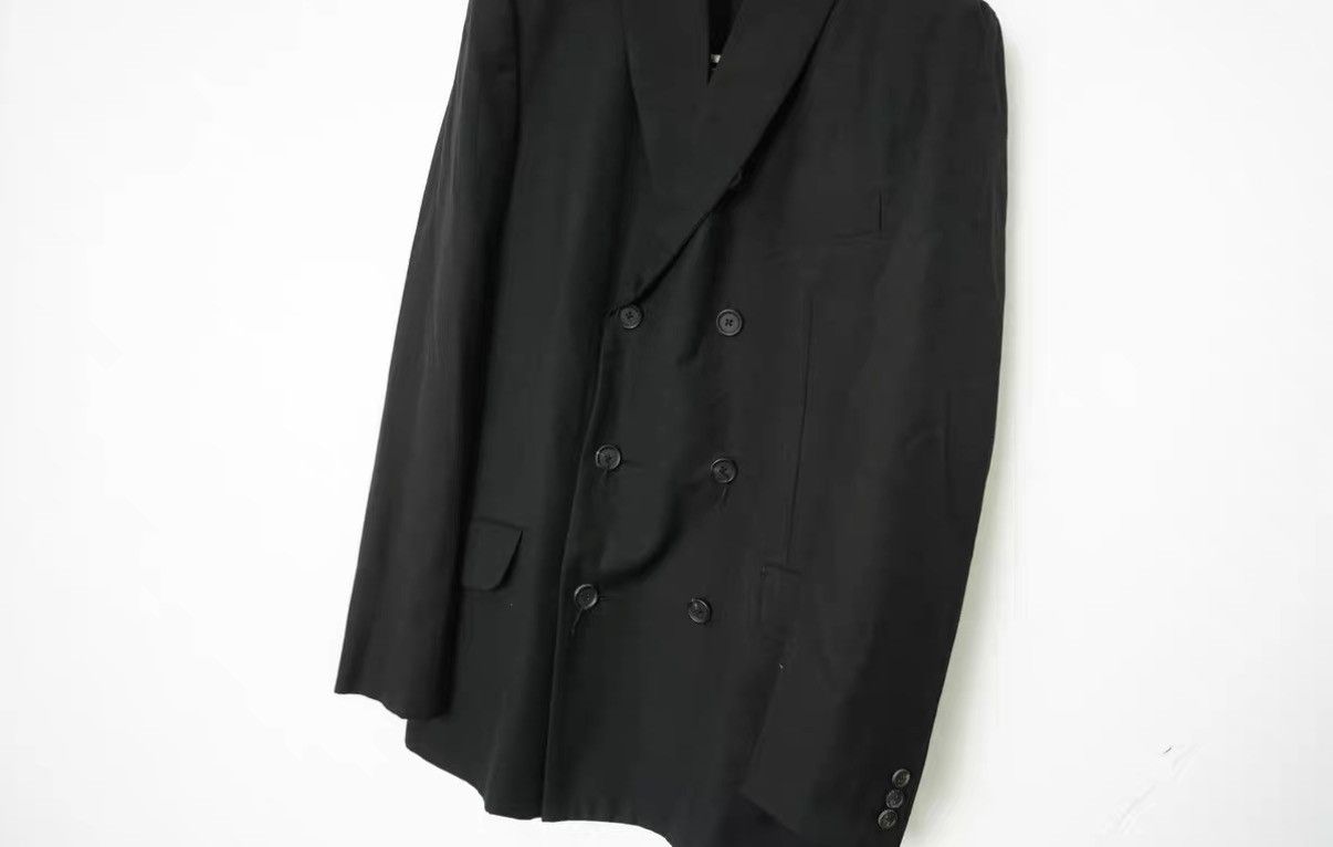 Yohji Yamamoto Yohji Yamamoto Wool Blend Shawl Collar Jacket Size US L / EU 52-54 / 3 - 5 Thumbnail
