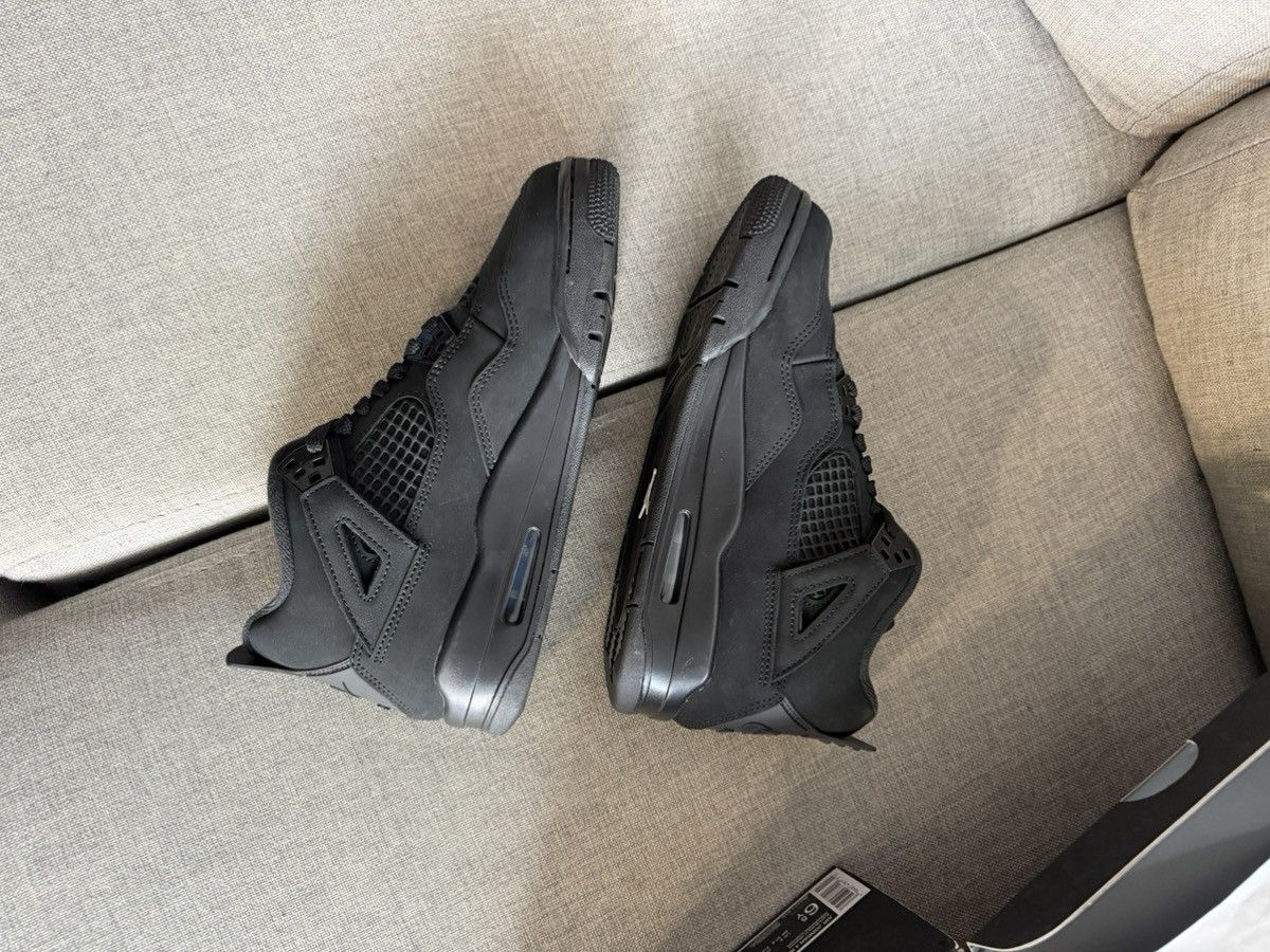 Jordan Brand Jordan retro 4 black cat Size US 6.5 / EU 39-40 - 4 Thumbnail